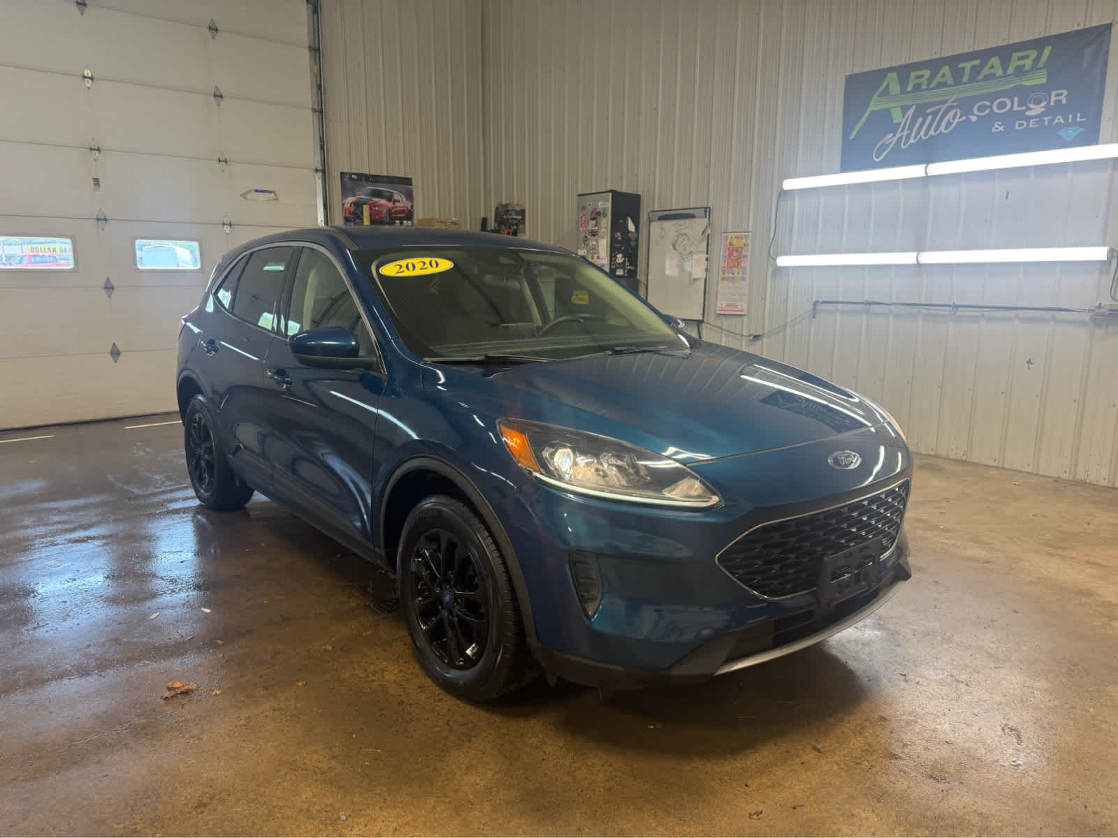 2020 Ford Escape SE - Dark Persian Green Metallic exterior view 2