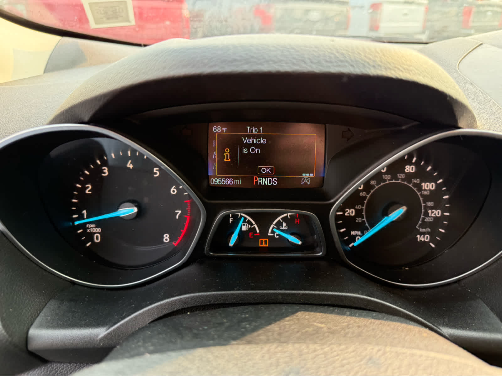 2018 Ford Escape SE - White Gold Metallic exterior view 10