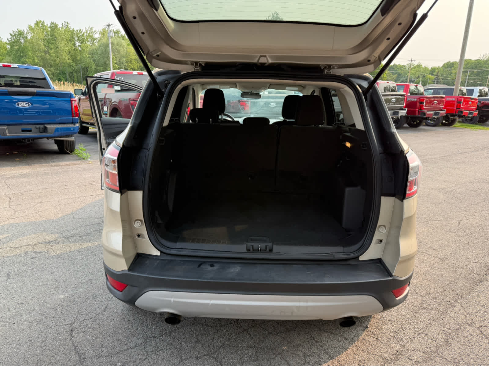 2018 Ford Escape SE - White Gold Metallic exterior view 18