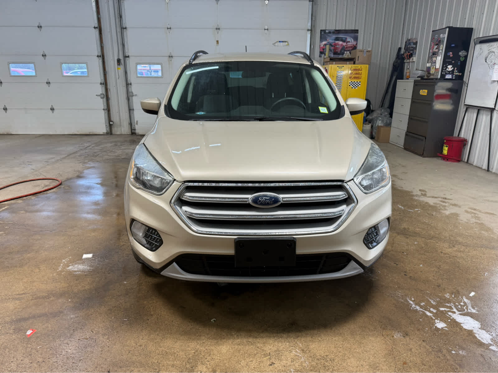 2018 Ford Escape SE - White Gold Metallic exterior view 3