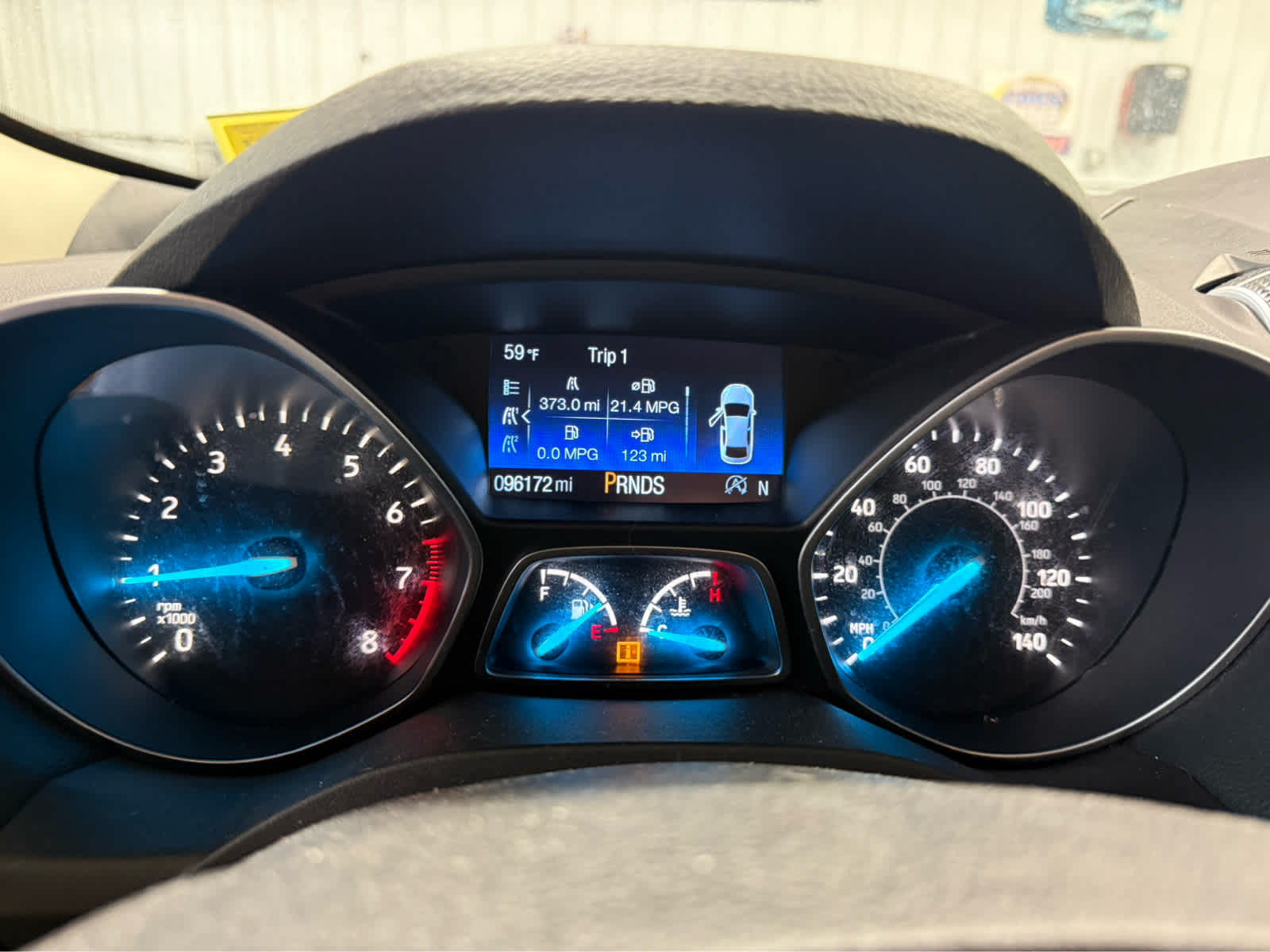 2018 Ford Escape SE - White Gold Metallic exterior view 10