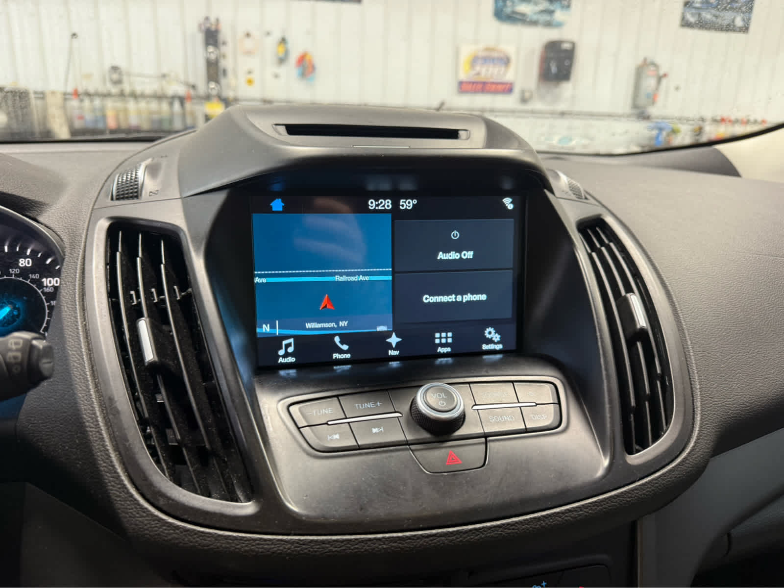 2018 Ford Escape SE - White Gold Metallic exterior view 12