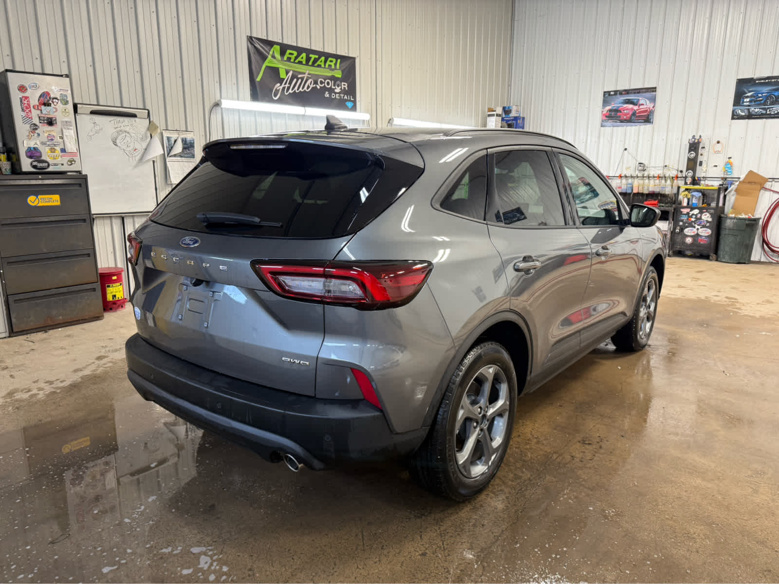 2025 Ford Escape ST-Line - Carbonized Gray Metallic exterior view 5