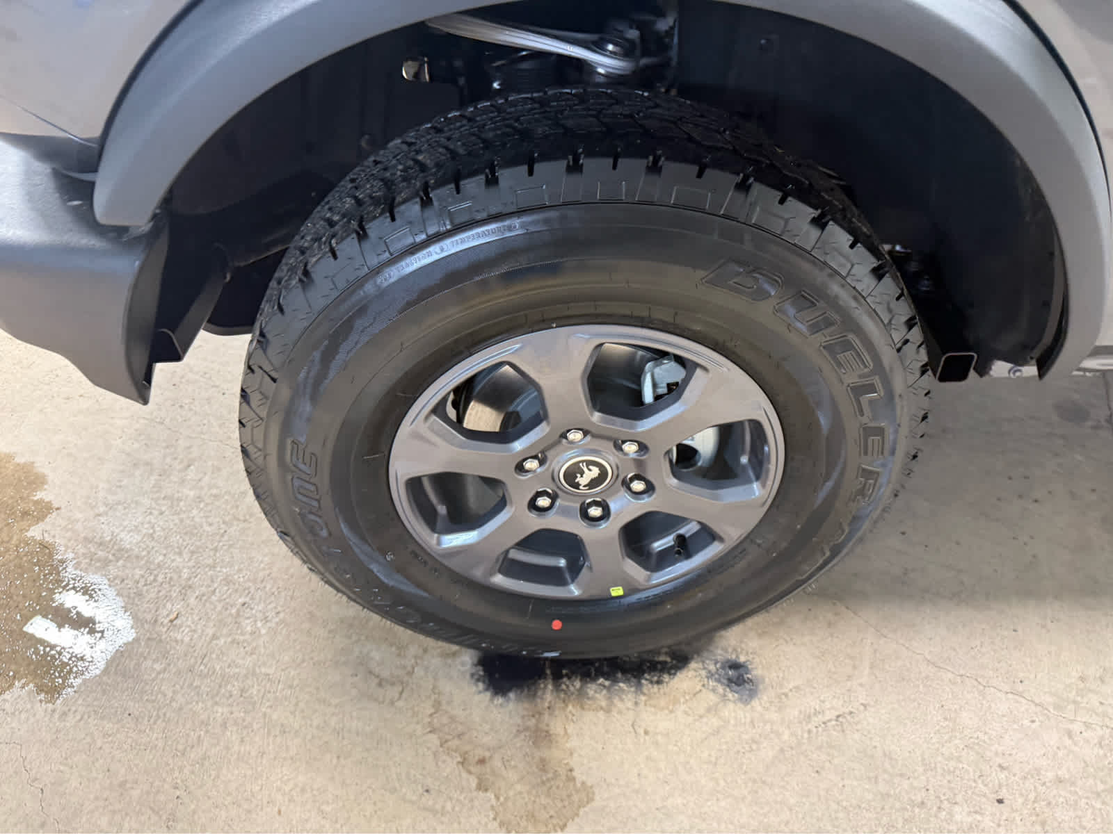 2025 Ford Bronco Big Bend - Carbonized Gray Metallic exterior view 4