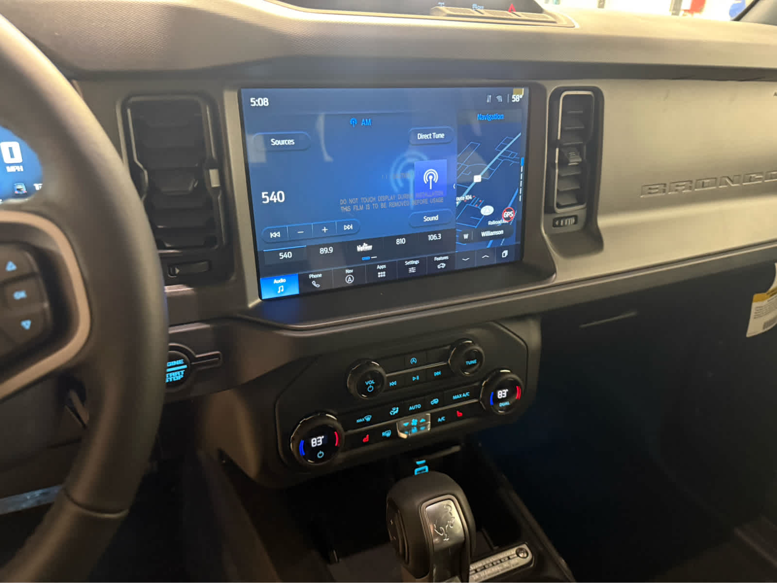 2025 Ford Bronco Big Bend - Carbonized Gray Metallic exterior view 11