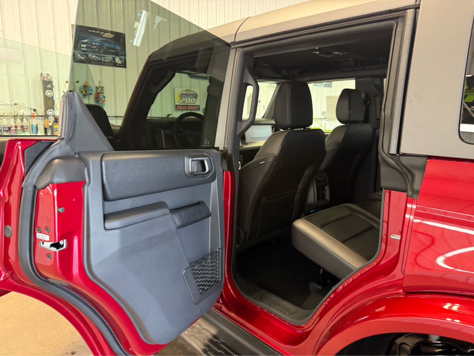 2026 Ford Bronco Outer Banks - Ruby Red Metallic Tinted Clearcoat exterior view 17