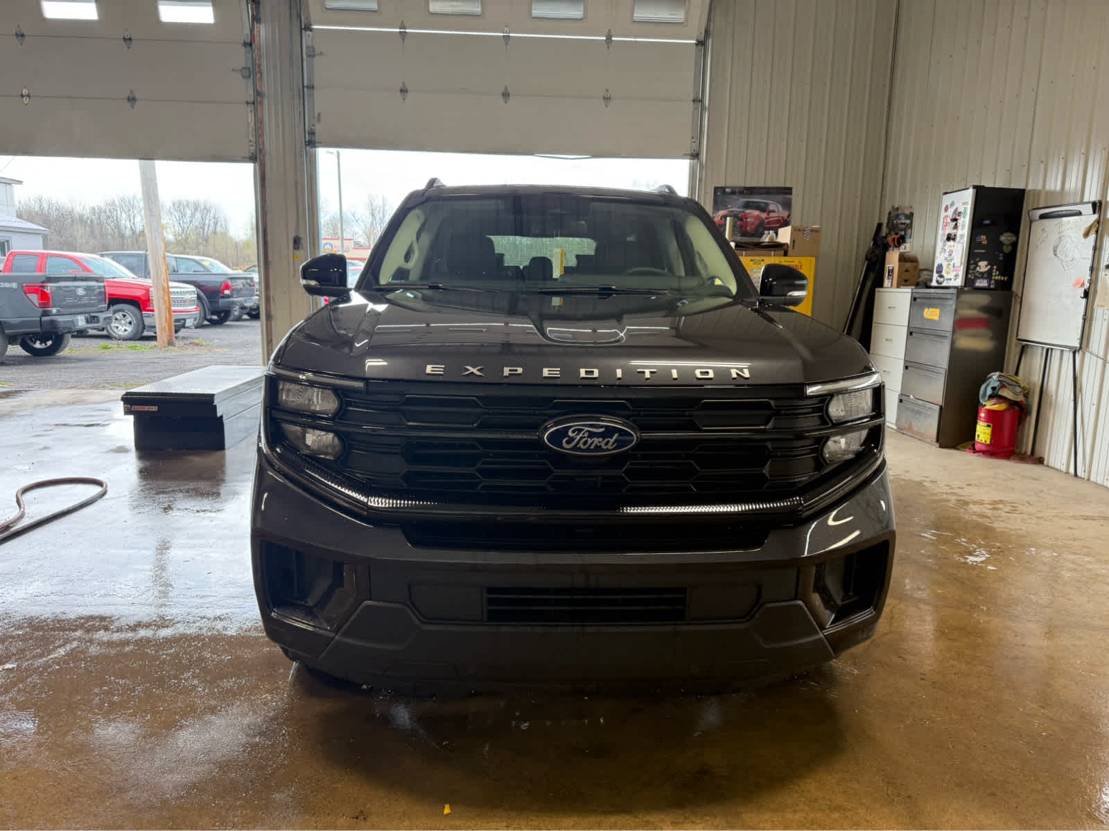 2026 Ford Expedition Max Active - DARK MATTER GRAY METALLIC exterior view 3