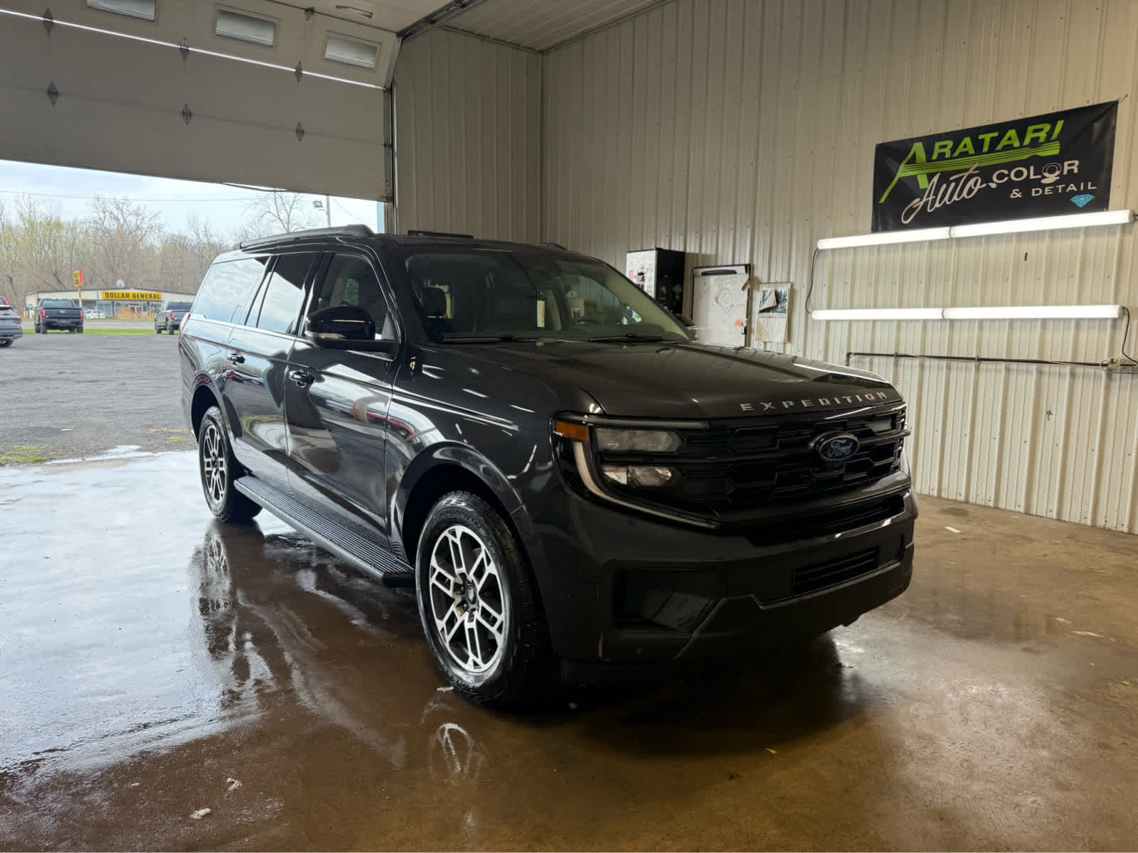 2026 Ford Expedition Max Active - DARK MATTER GRAY METALLIC exterior view 2