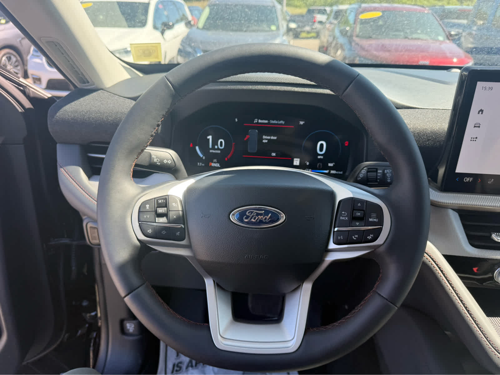 2026 Ford Explorer Active w/200A Pkg - Agate Black Metallic exterior view 10