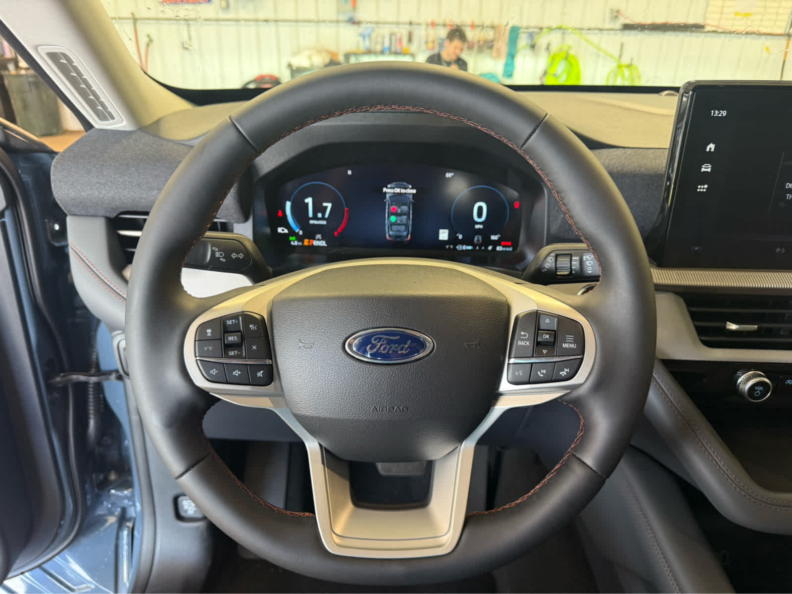 2026 Ford Explorer Active w/200A Pkg - Vapor Blue Metallic exterior view 10