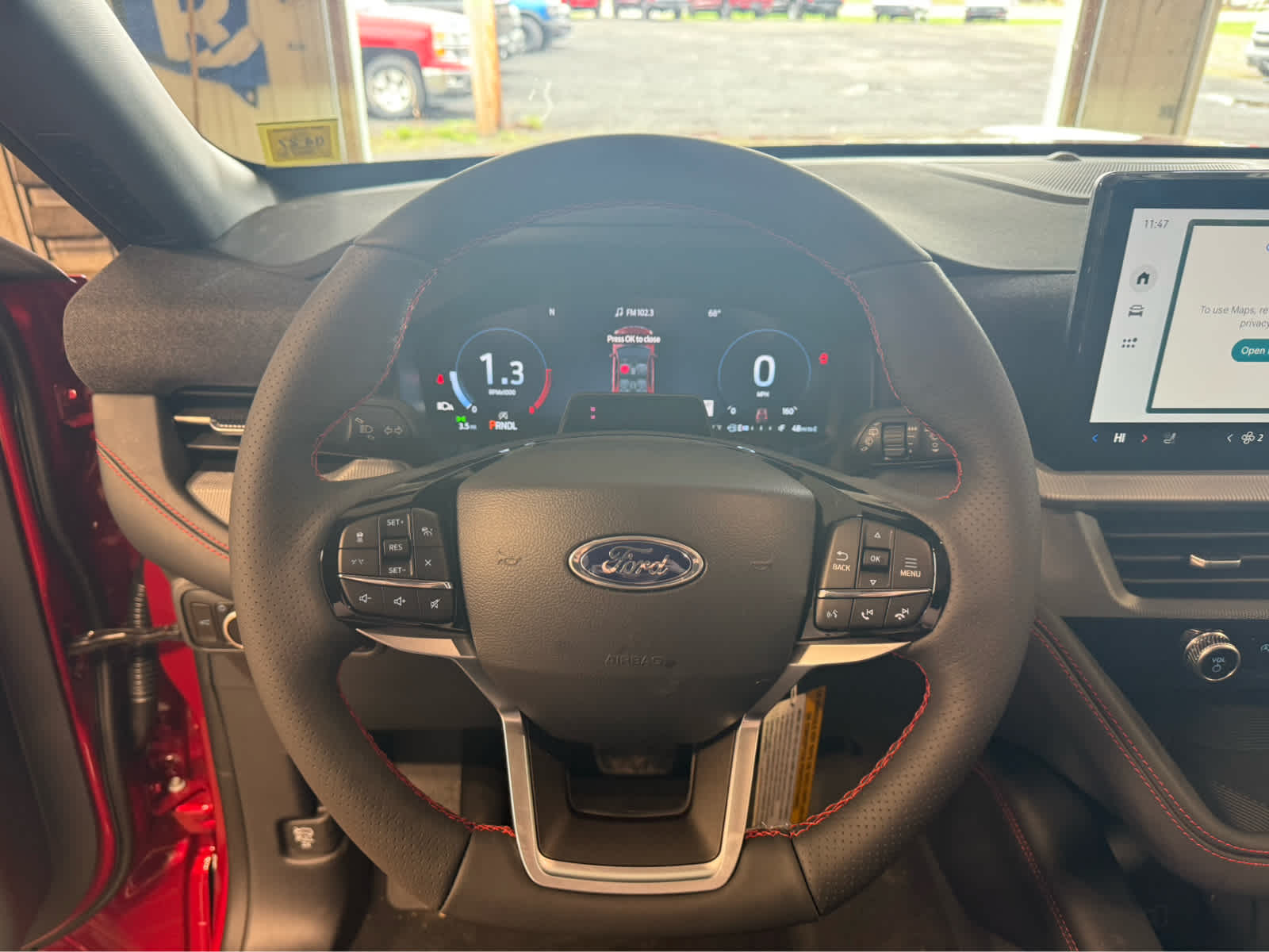 2026 Ford Explorer ST-Line - RAPID RED MET TINTED exterior view 10