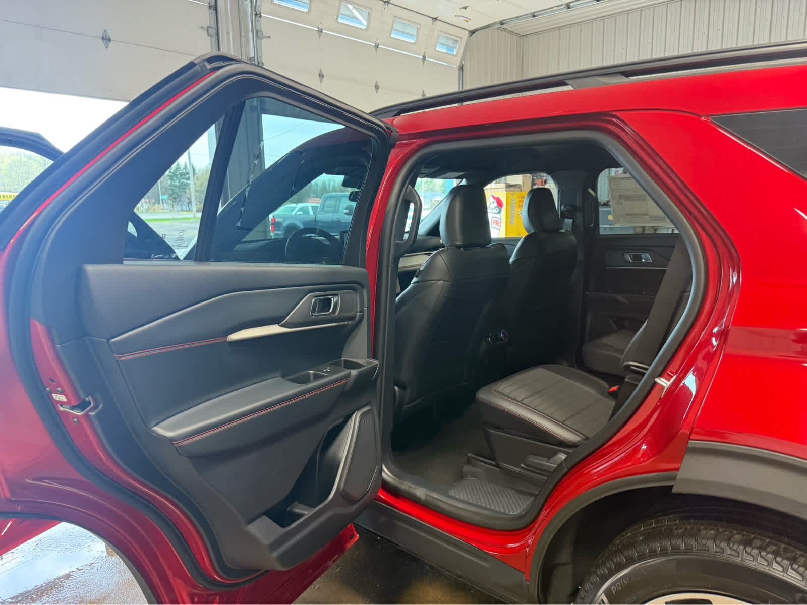 2026 Ford Explorer ST-Line - RAPID RED MET TINTED exterior view 17
