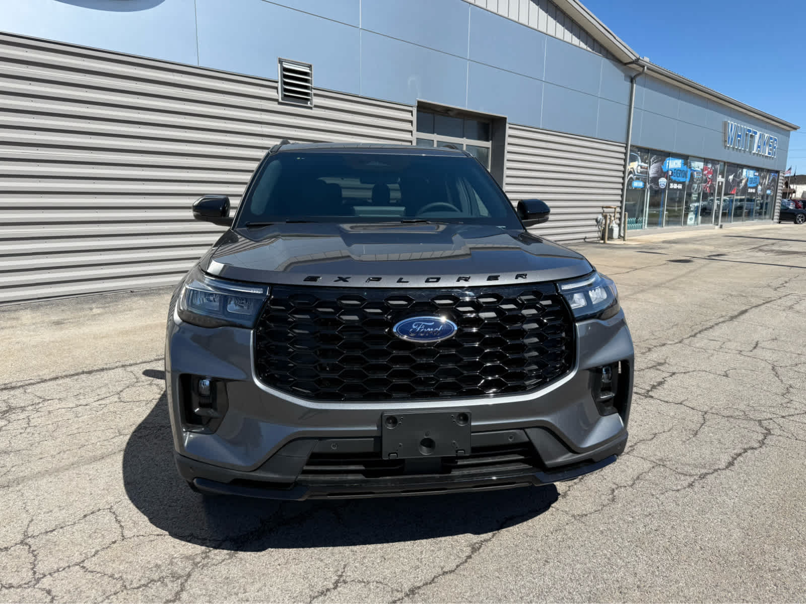 2026 Ford Explorer ST-Line - Carbonized Gray Metallic exterior view 3