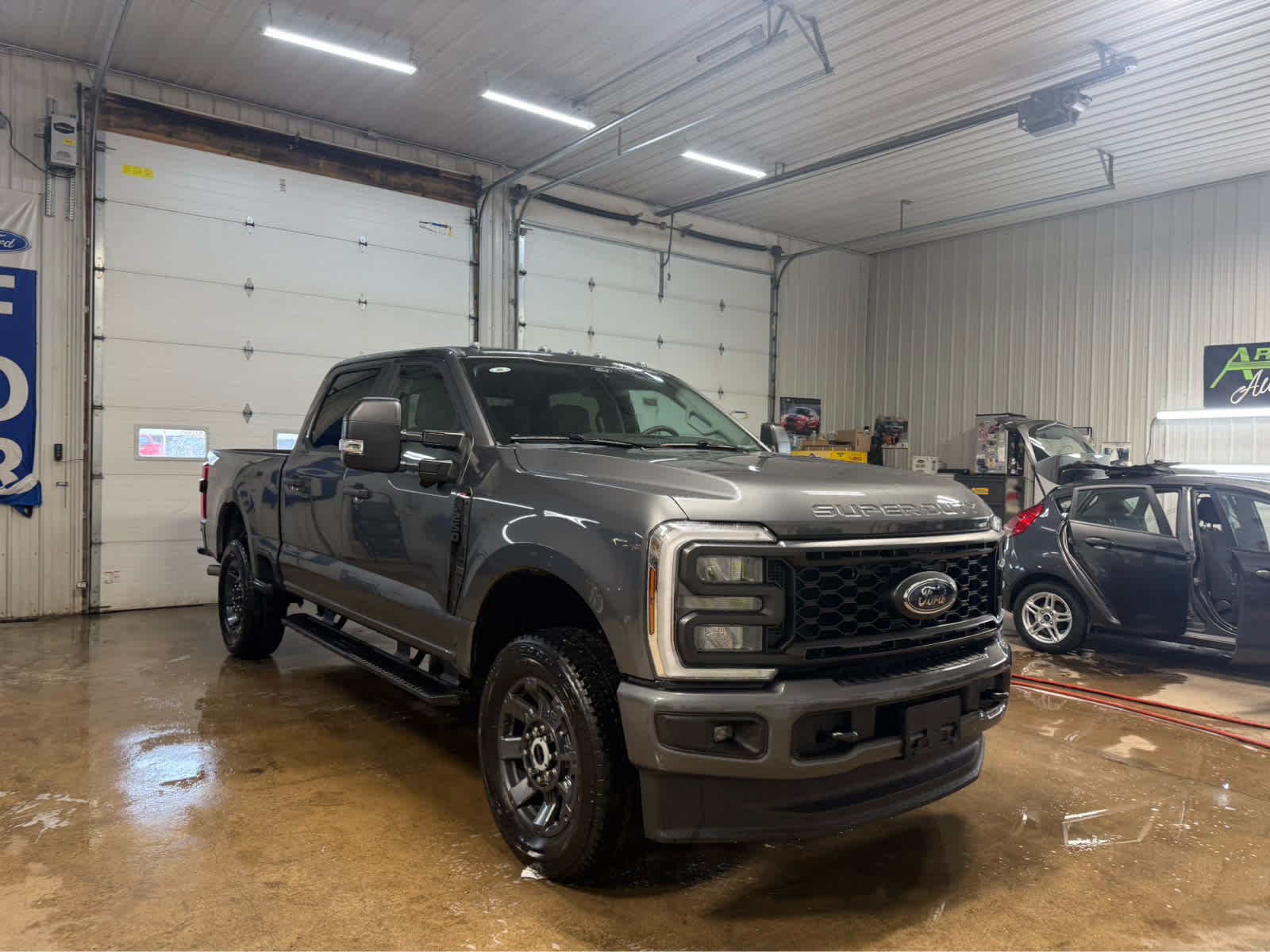 2026 Ford Super Duty F-250 SRW XL - Carbonized Gray Metallic exterior view 2