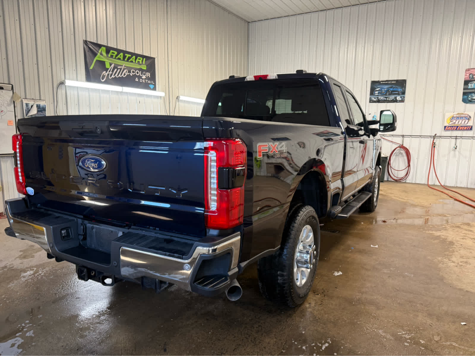 2024 Ford Super Duty F-250 Pickup XLT - Antimatter Blue Metallic exterior view 7