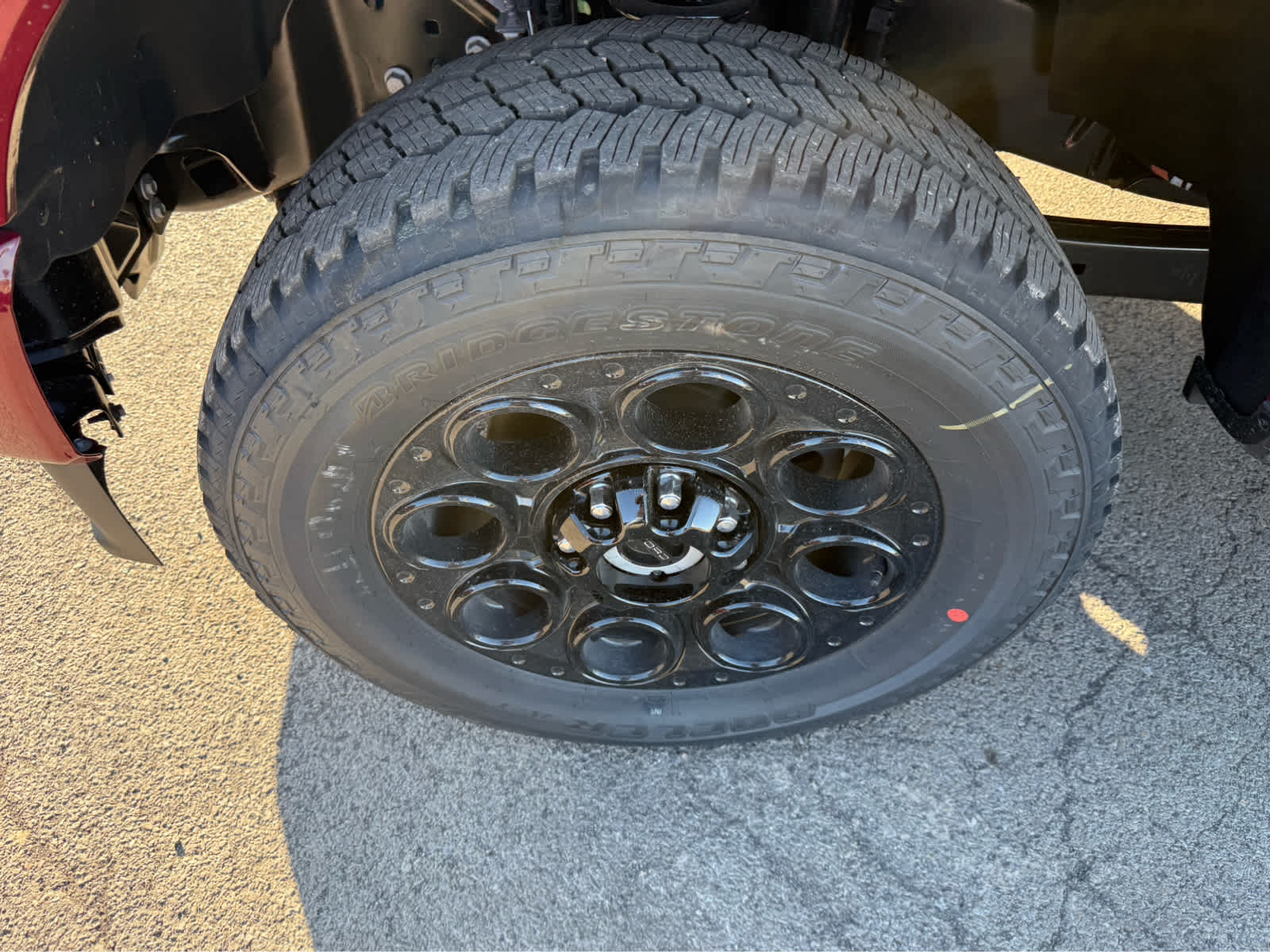 2025 Ford Super Duty F-350 SRW XLT - Ruby Red Metallic Tinted Clearcoat exterior view 4