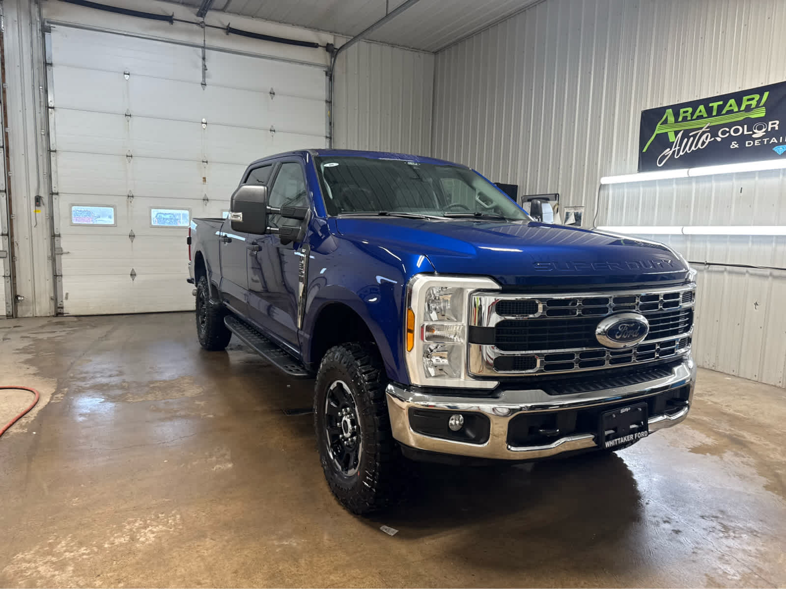 2026 Ford Super Duty F-350 SRW XLT - Argon Blue Metallic exterior view 2