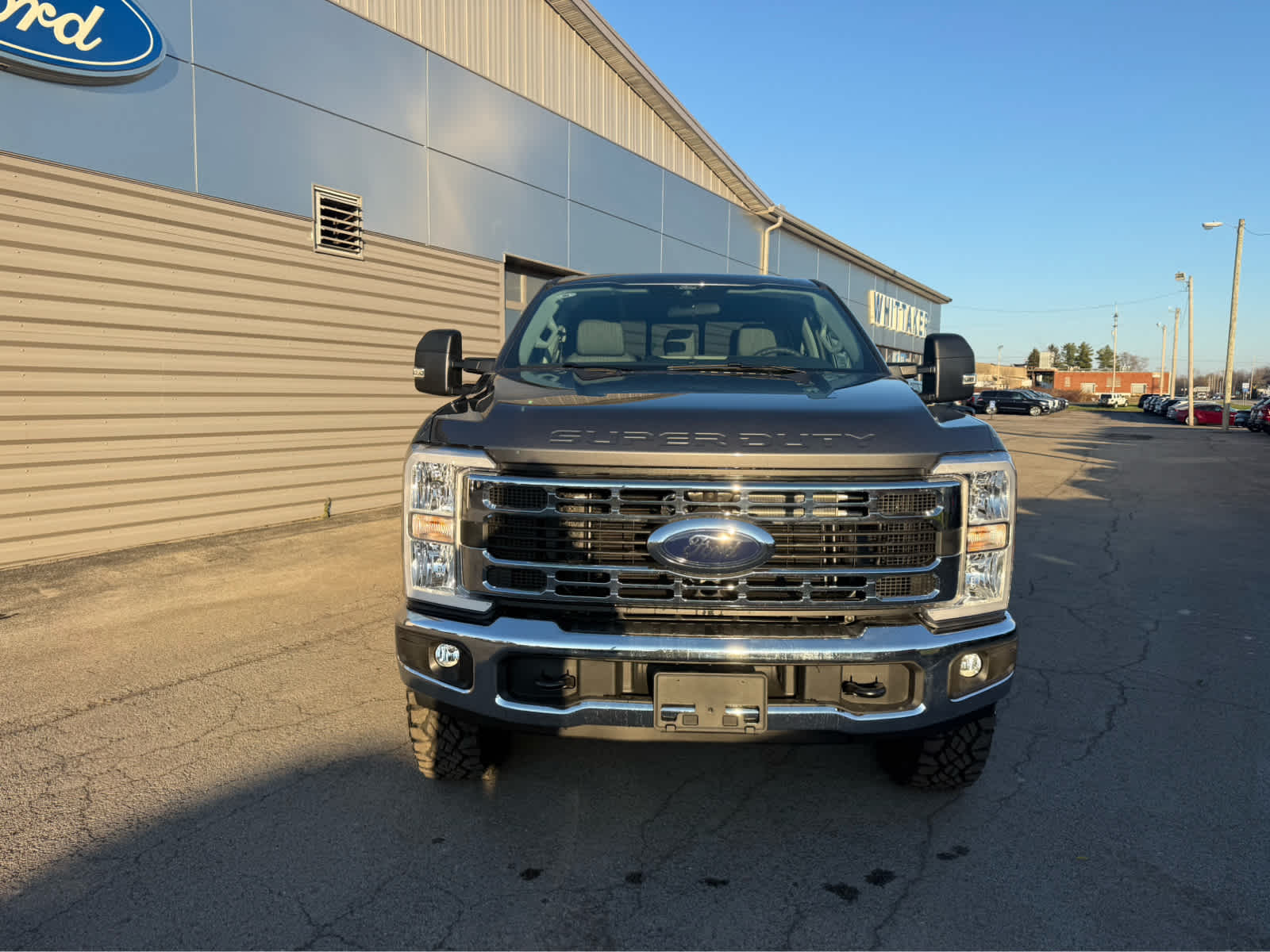 2026 Ford Super Duty F-350 SRW XLT - Carbonized Gray Metallic exterior view 3