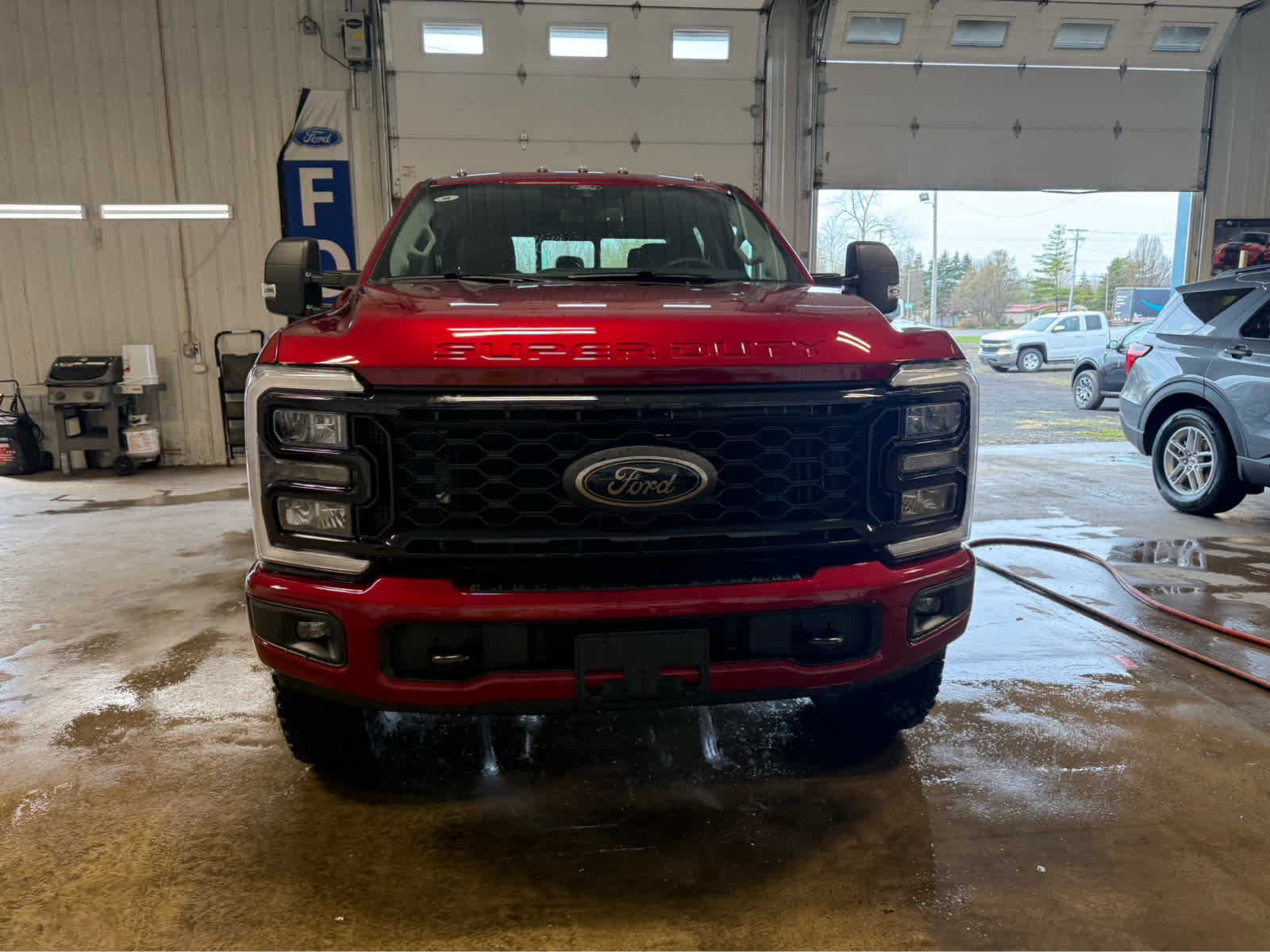 2026 Ford Super Duty F-350 SRW XL - RUBY RED exterior view 3