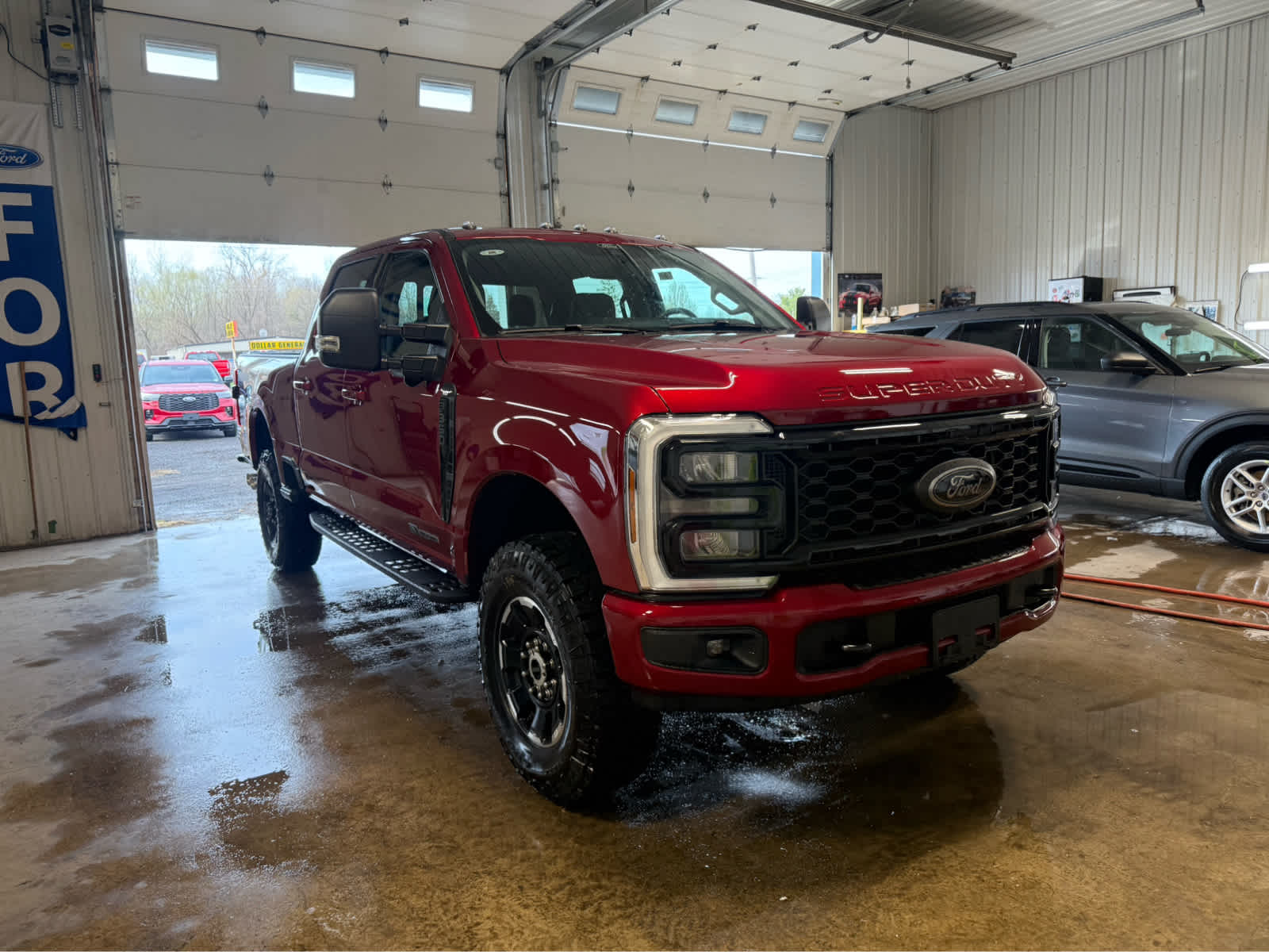 2026 Ford Super Duty F-350 SRW XL - RUBY RED exterior view 2