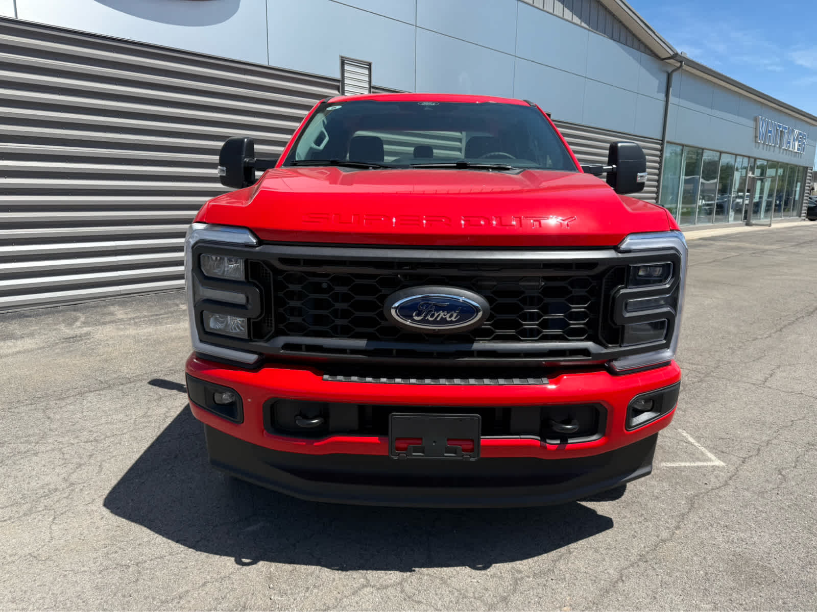 2025 Ford Super Duty F-350 SRW XL - Race Red exterior view 3