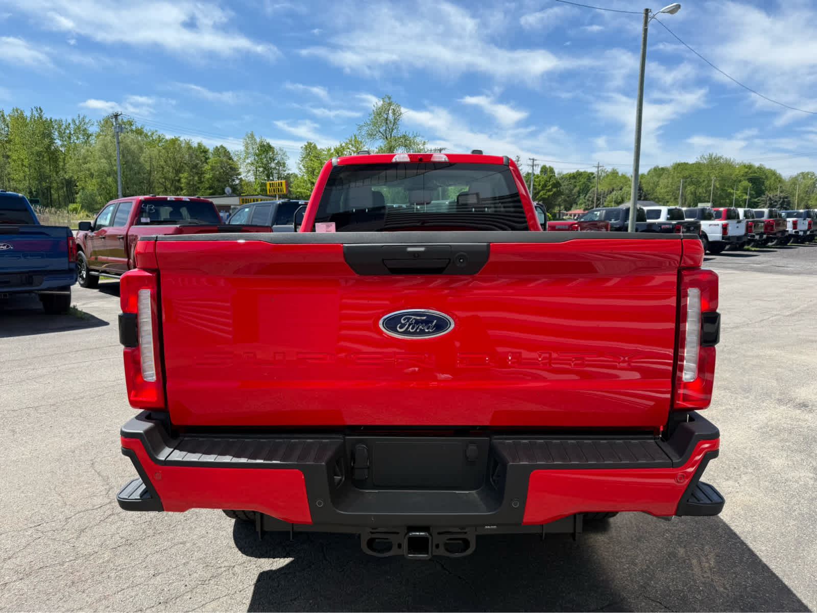 2025 Ford Super Duty F-350 SRW XL - Race Red exterior view 6