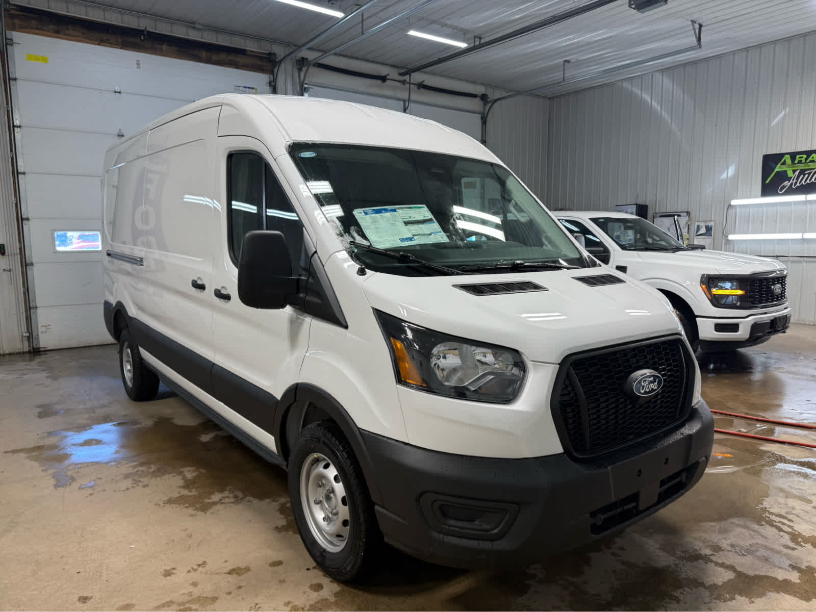 2026 Ford Transit Cargo Van - Oxford White exterior view 2