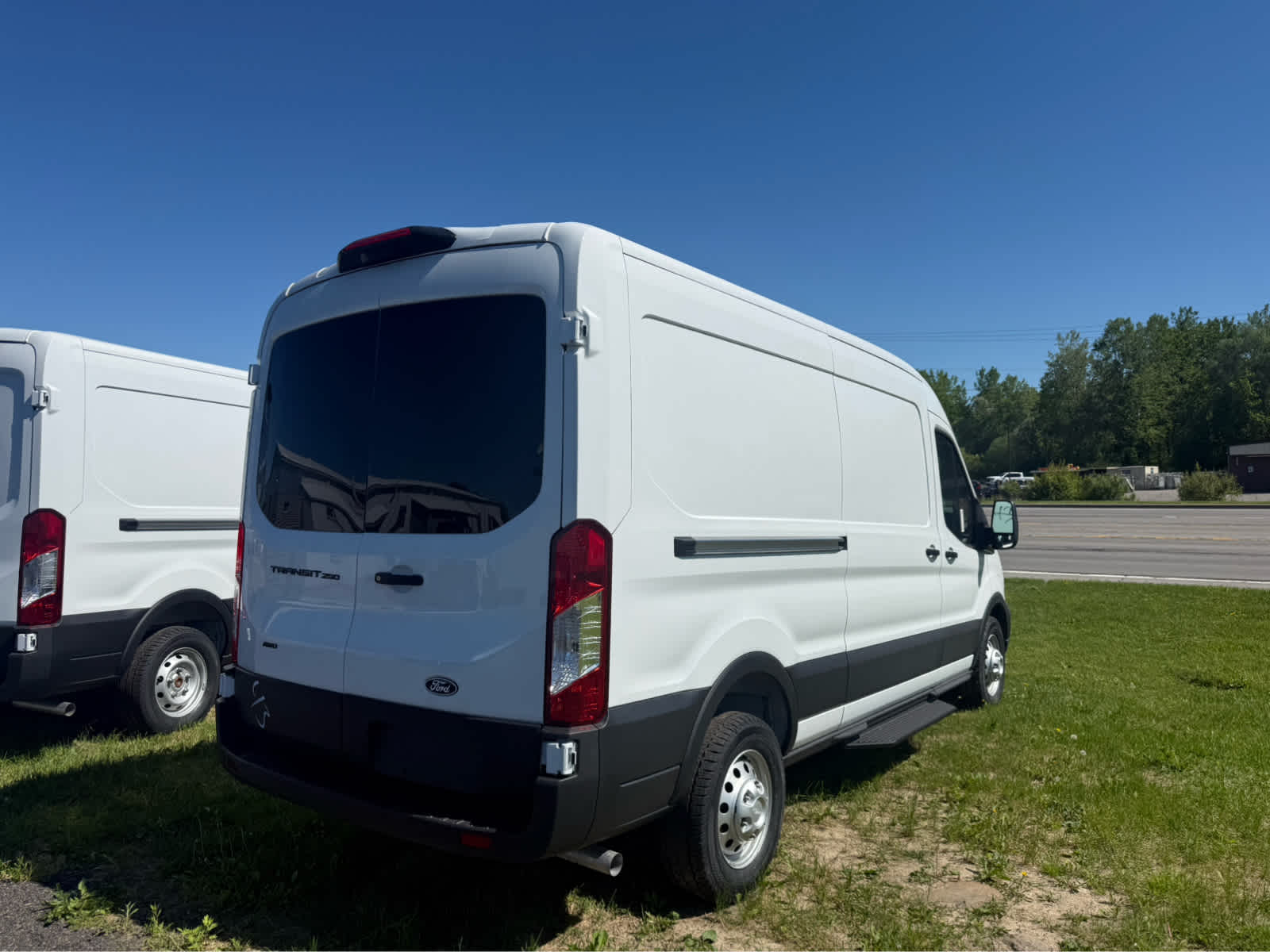2026 Ford Transit Cargo Van - Oxford White exterior view 6