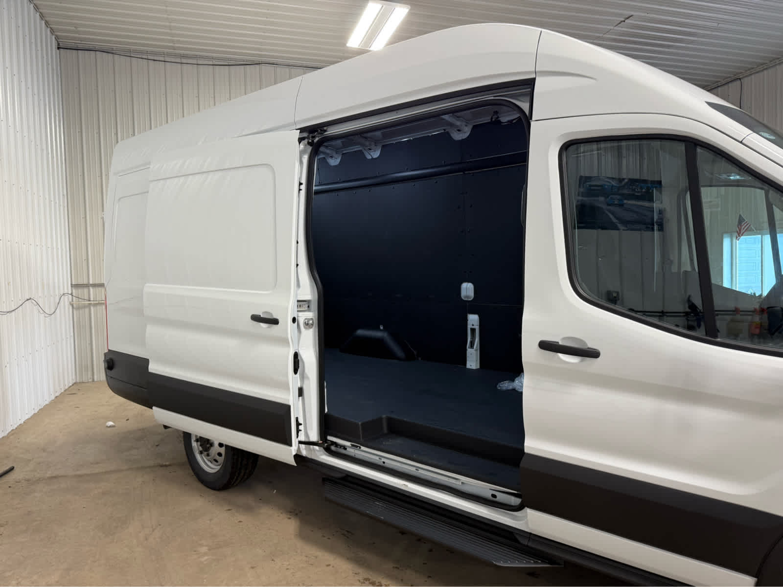 2026 Ford Transit Cargo Van - Oxford White exterior view 3
