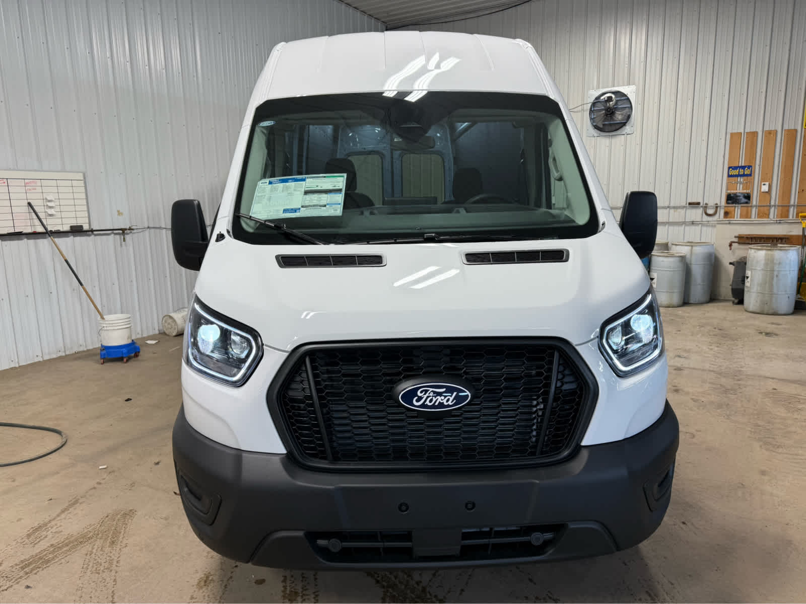 2026 Ford Transit Cargo Van - Oxford White exterior view 2