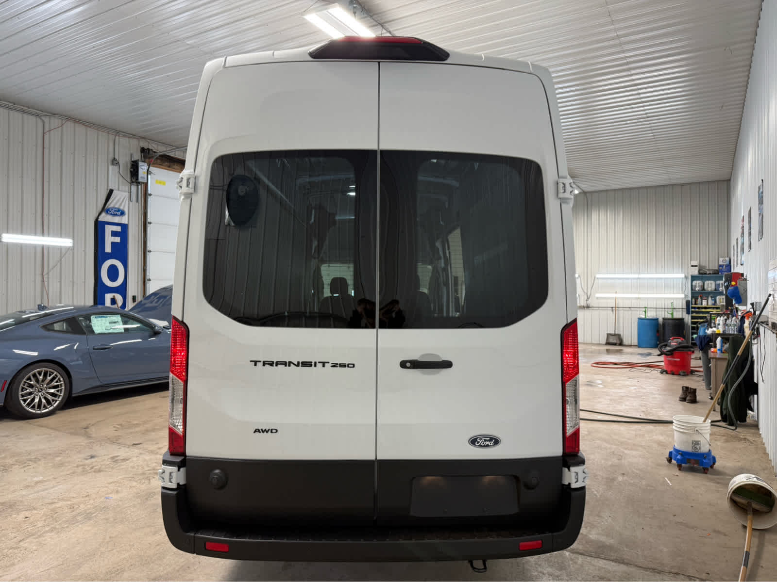 2026 Ford Transit Cargo Van - Oxford White exterior view 4