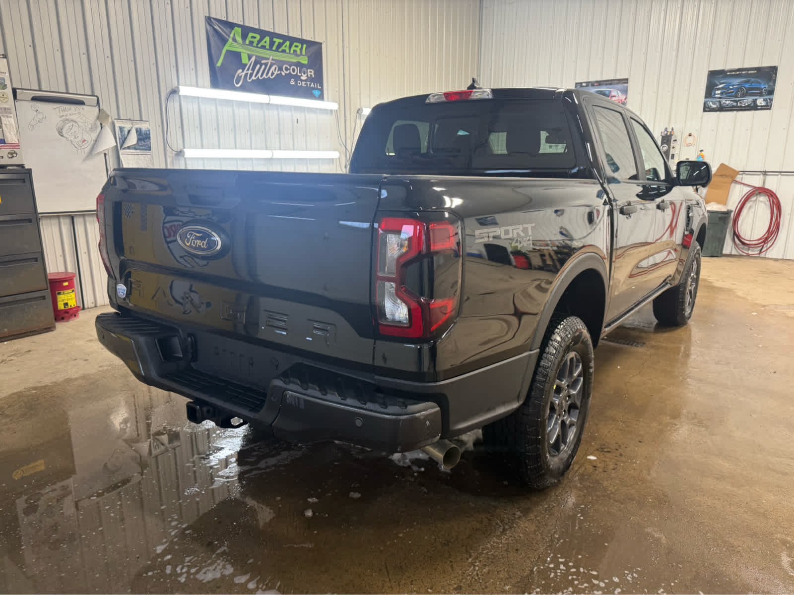 2026 Ford Ranger XLT - Shadow Black exterior view 6