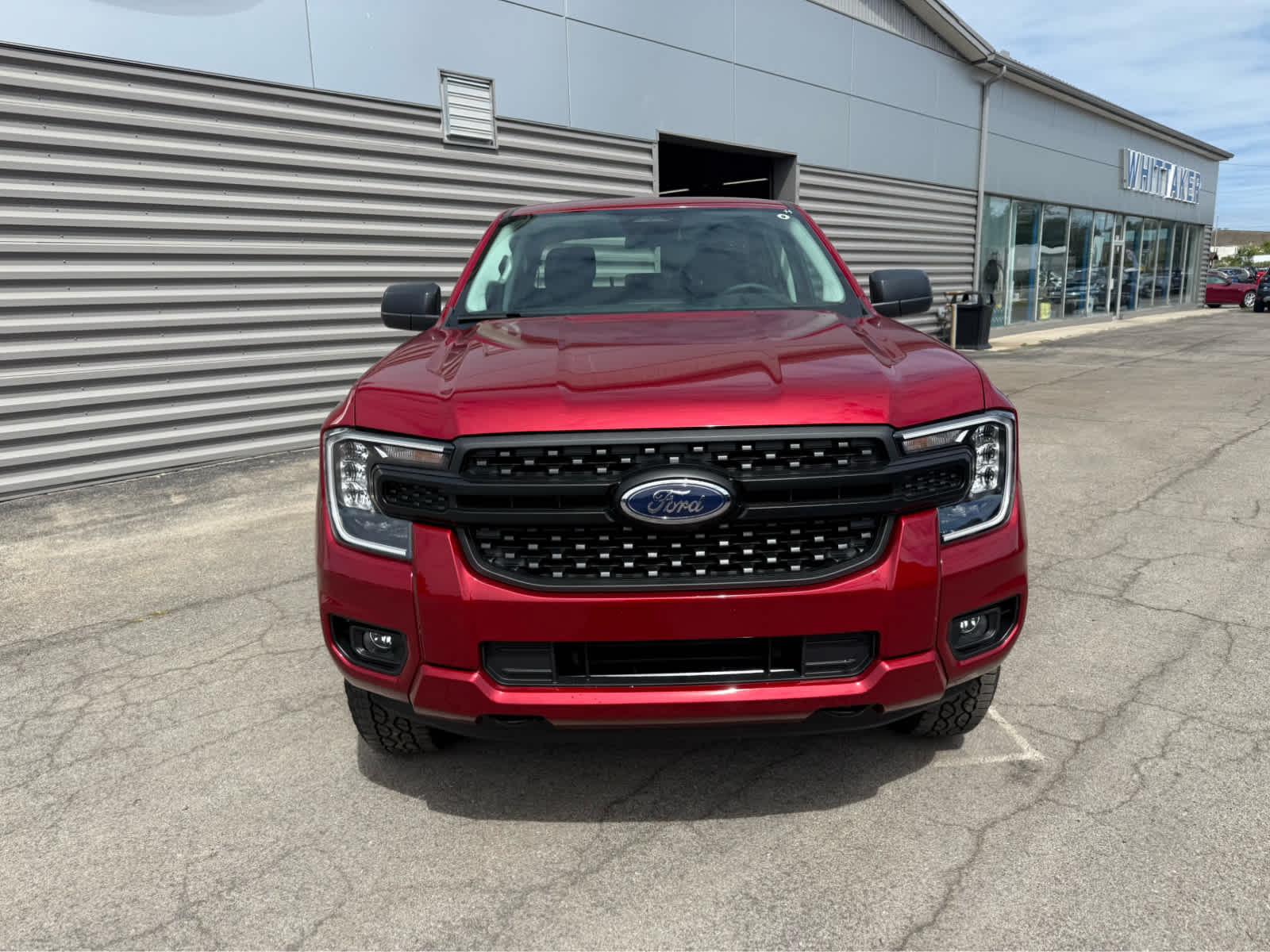 2025 Ford Ranger XL - Ruby Red Metallic Tinted Clearcoat exterior view 3