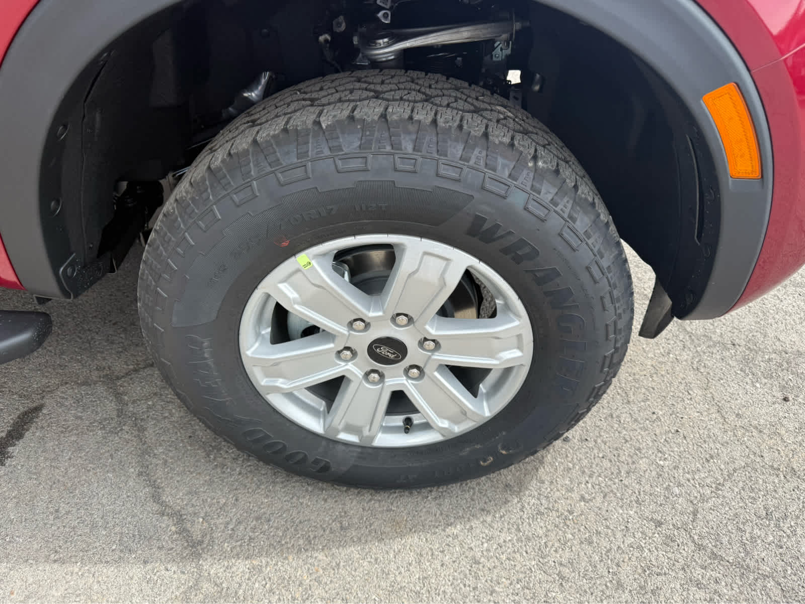 2025 Ford Ranger XL - Ruby Red Metallic Tinted Clearcoat exterior view 4