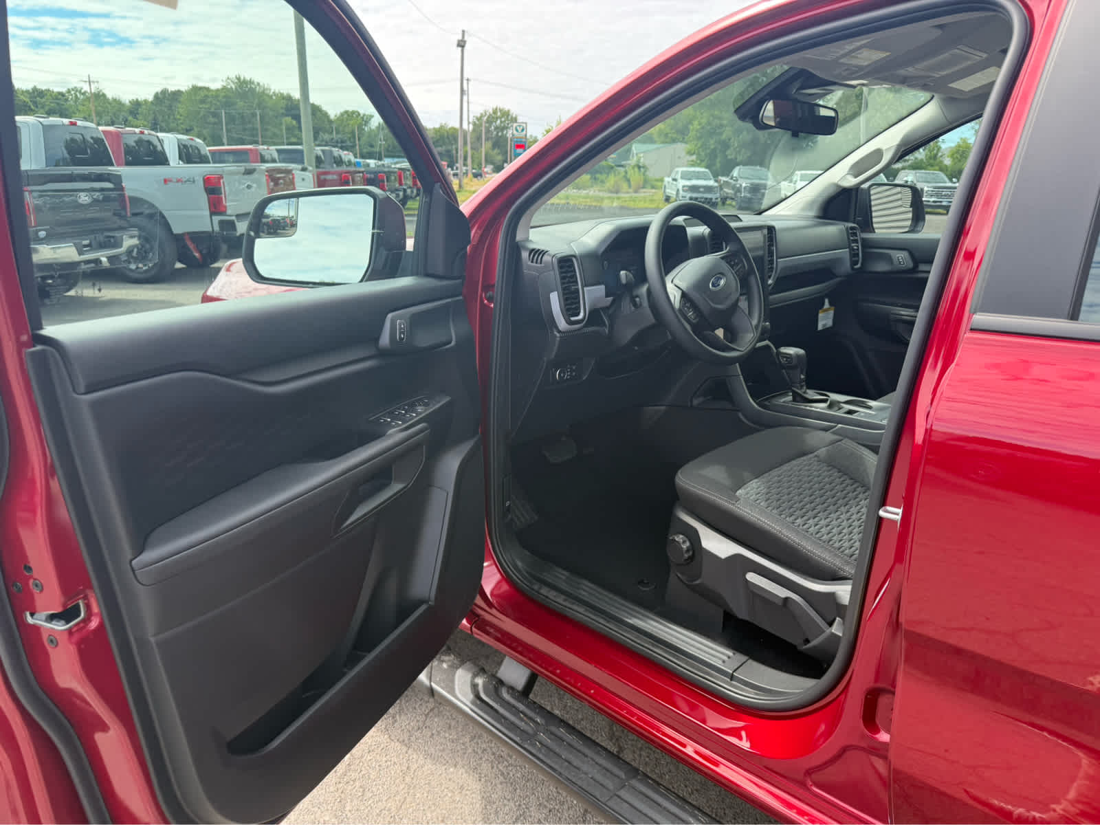 2025 Ford Ranger XL - Ruby Red Metallic Tinted Clearcoat exterior view 9