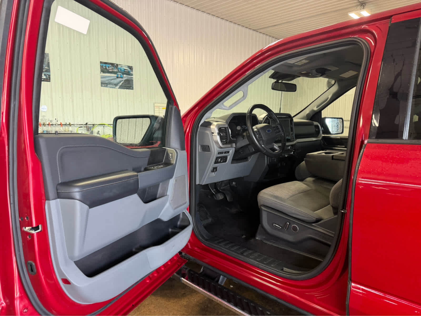 2021 Ford F-150 XLT - Rapid Red Metallic Tinted Clearcoat exterior view 9