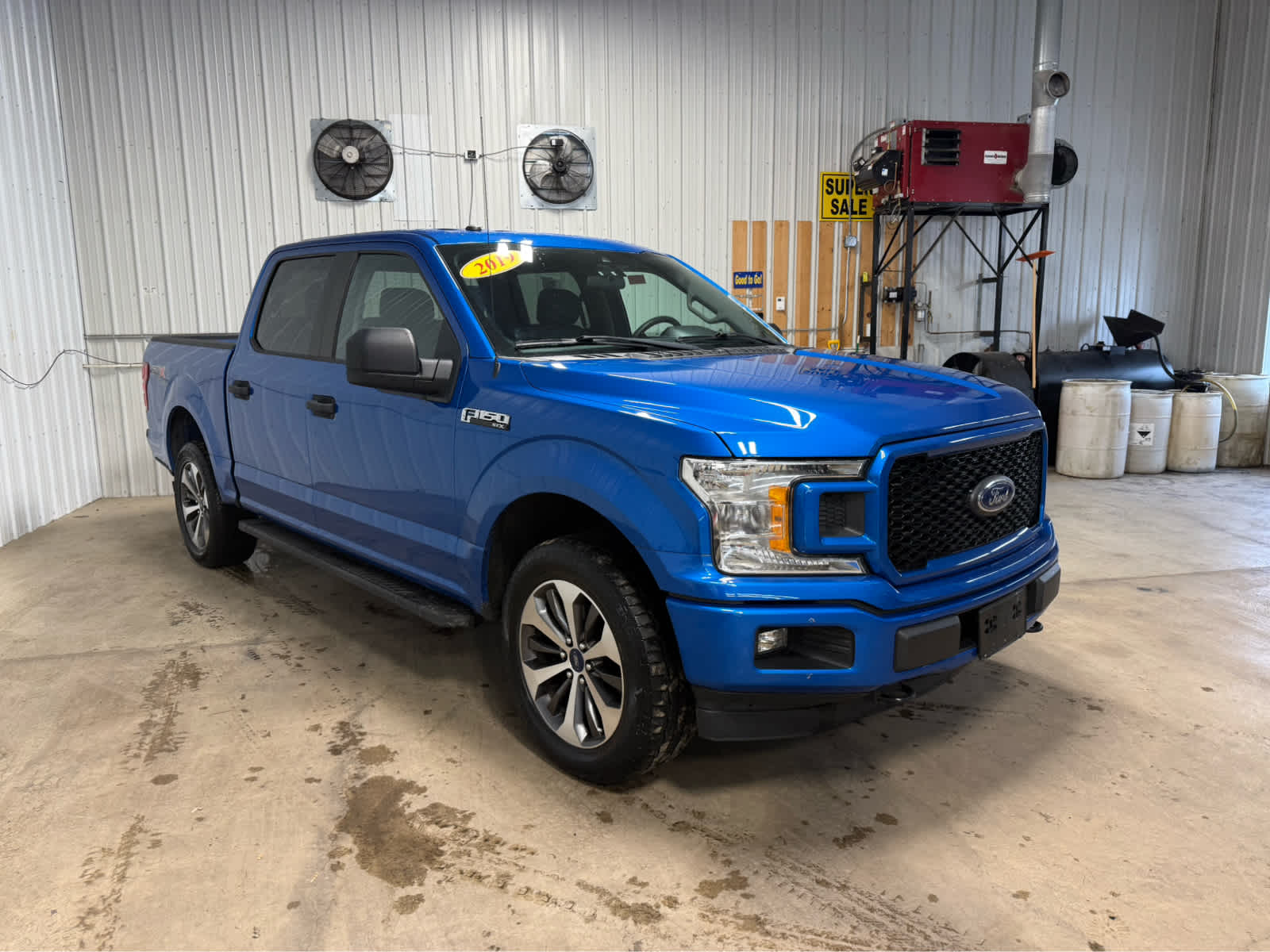 2019 Ford F-150 XL - Velocity Blue Metallic exterior view 2