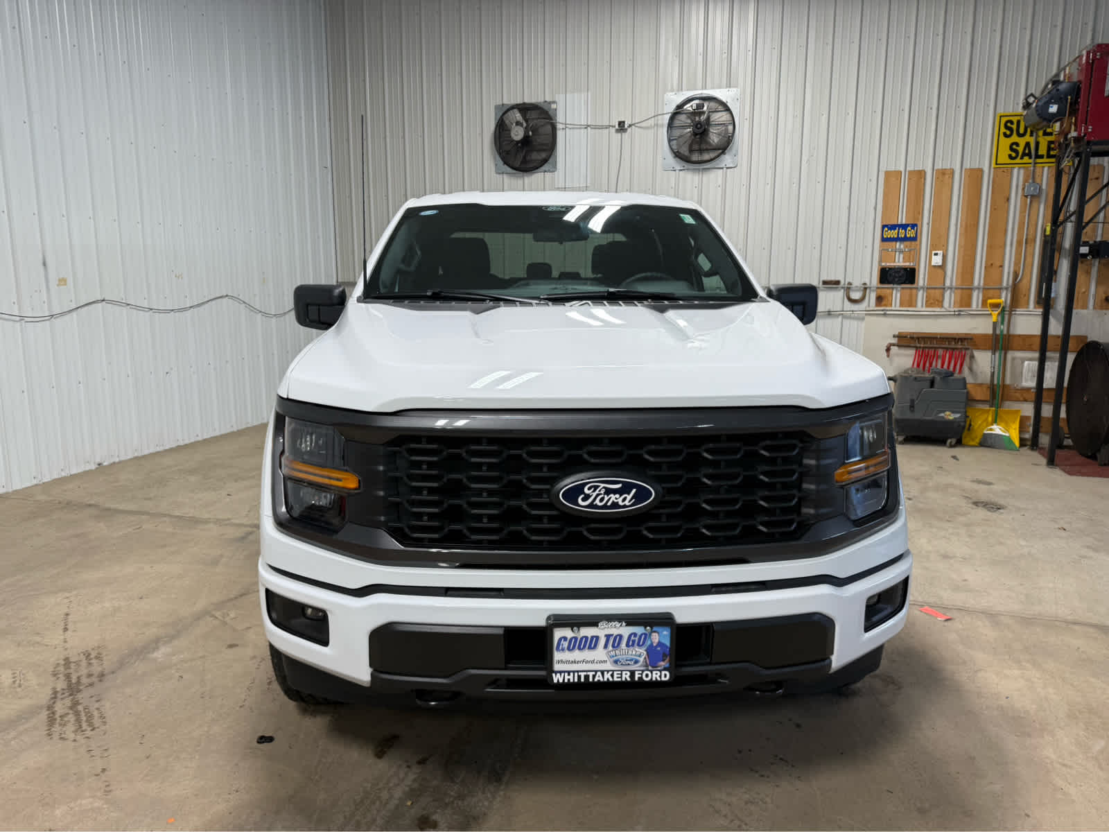 2025 Ford F-150 STX - Oxford White exterior view 3