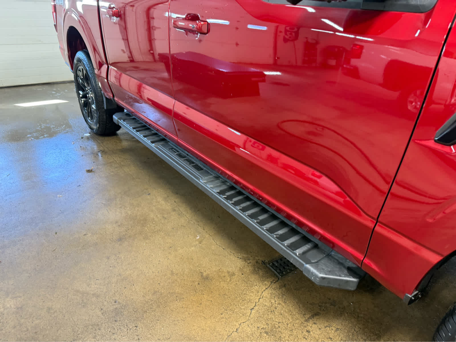 2026 Ford F-150 XLT - Ruby Red Metallic Tinted Clearcoat exterior view 5