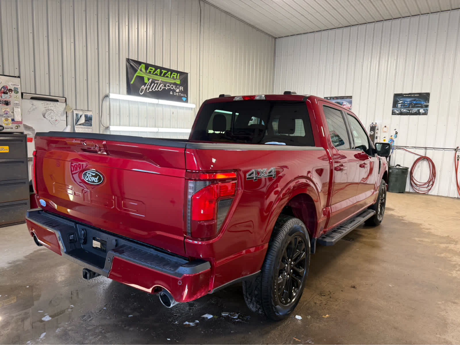 2026 Ford F-150 XLT - Ruby Red Metallic Tinted Clearcoat exterior view 8