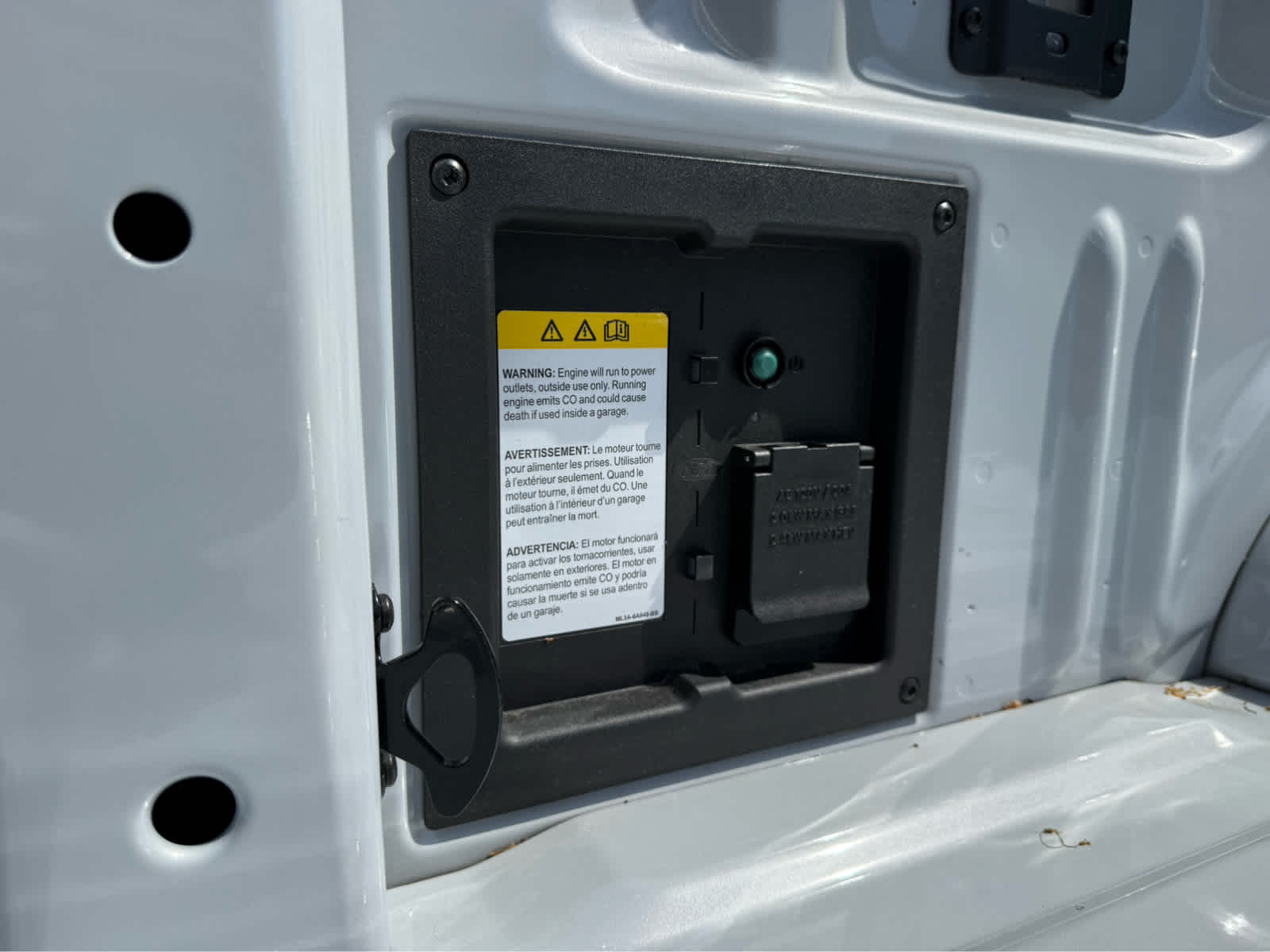 2025 Ford F-150 Raptor - Space White Metallic exterior view 11