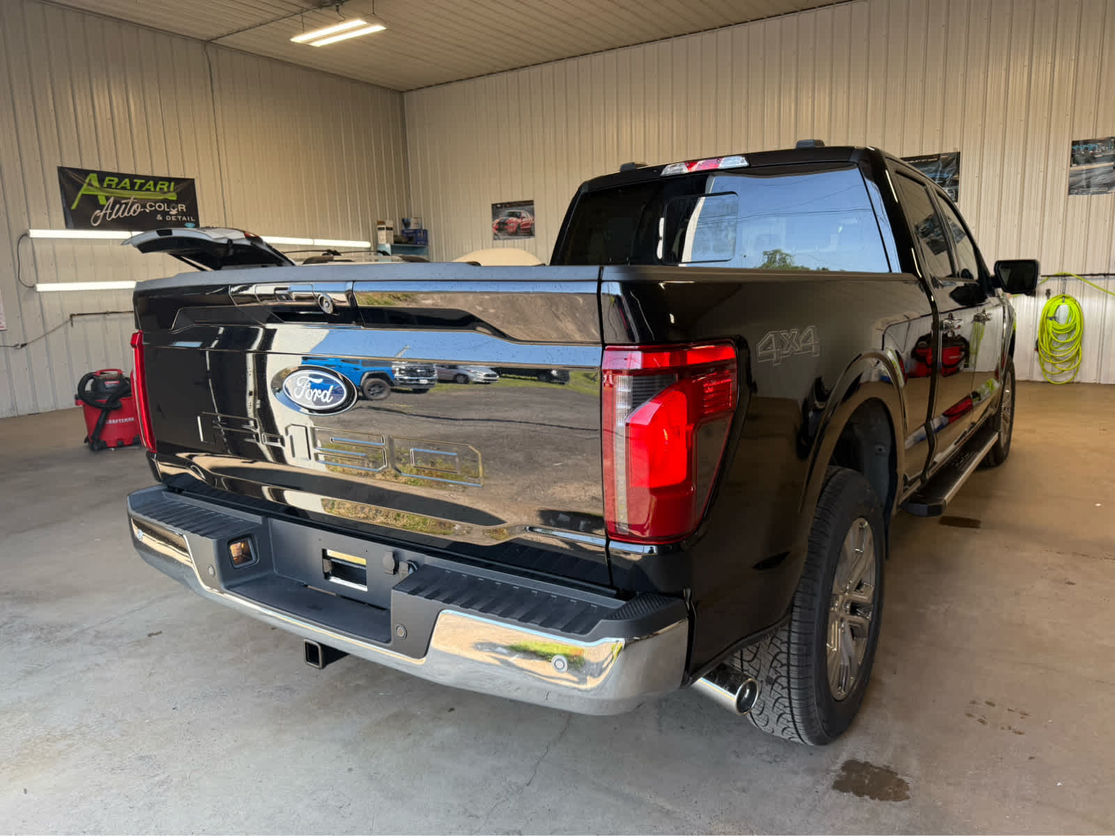 2026 Ford F-150 XLT - Agate Black Metallic exterior view 8