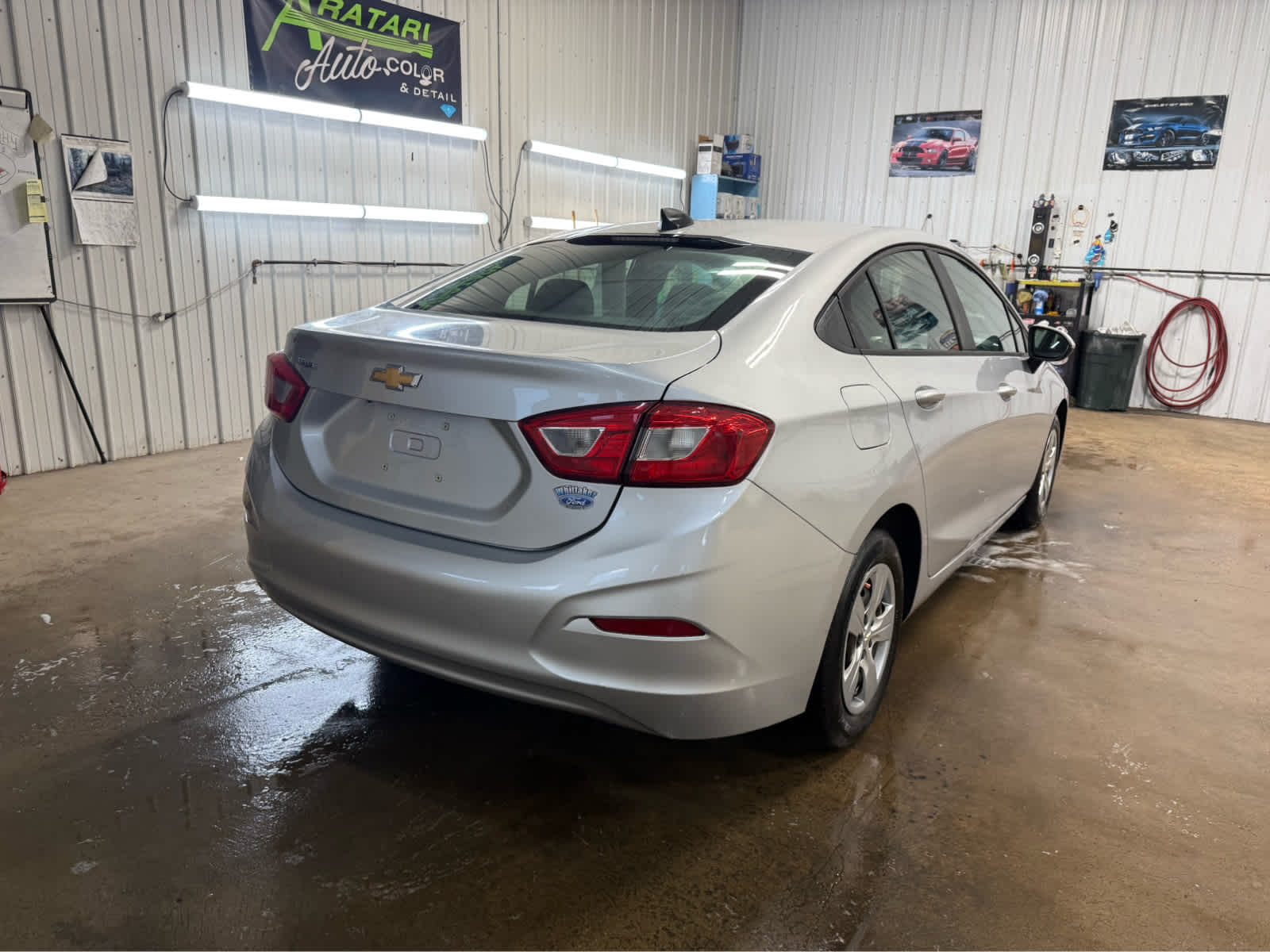 2018 Chevrolet Cruze LS - Silver Ice Metallic exterior view 5