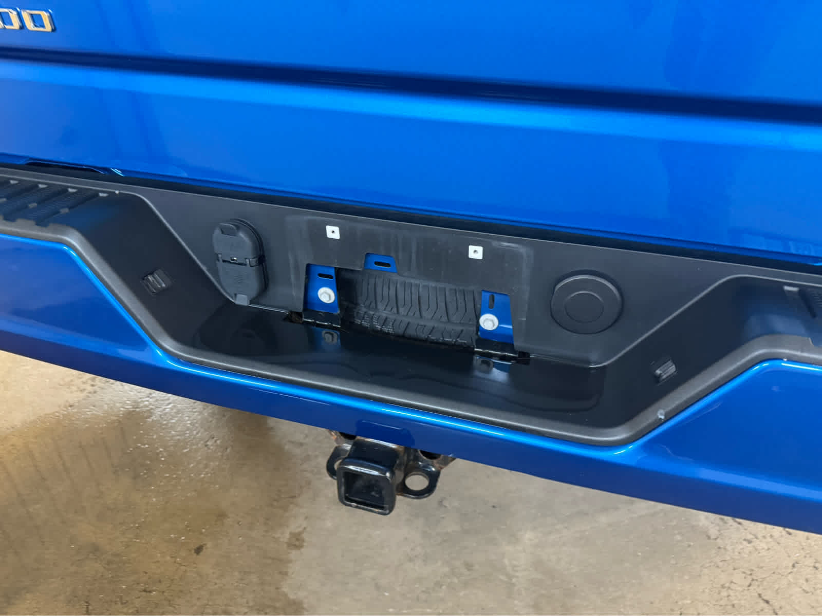 2023 Chevrolet Silverado 1500 Custom - Glacier Blue Metallic exterior view 7
