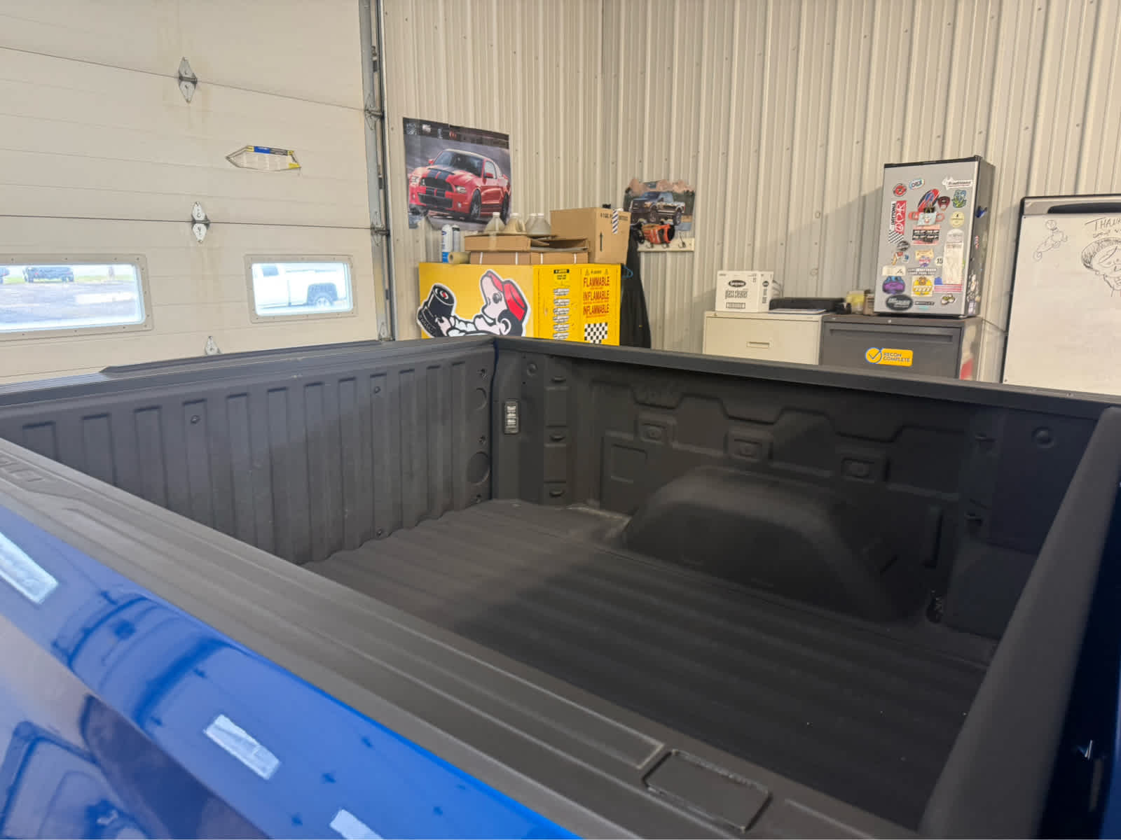 2023 Chevrolet Silverado 1500 Custom - Glacier Blue Metallic exterior view 5
