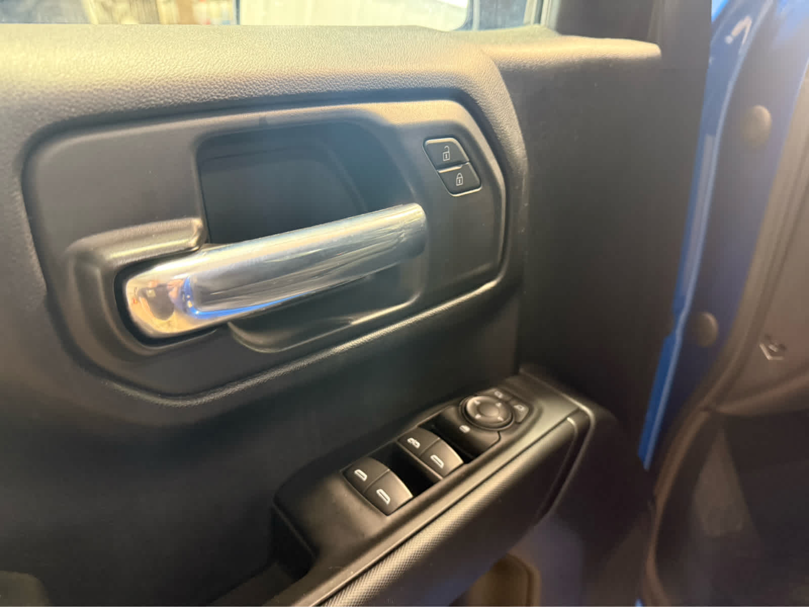 2023 Chevrolet Silverado 1500 Custom - Glacier Blue Metallic exterior view 9