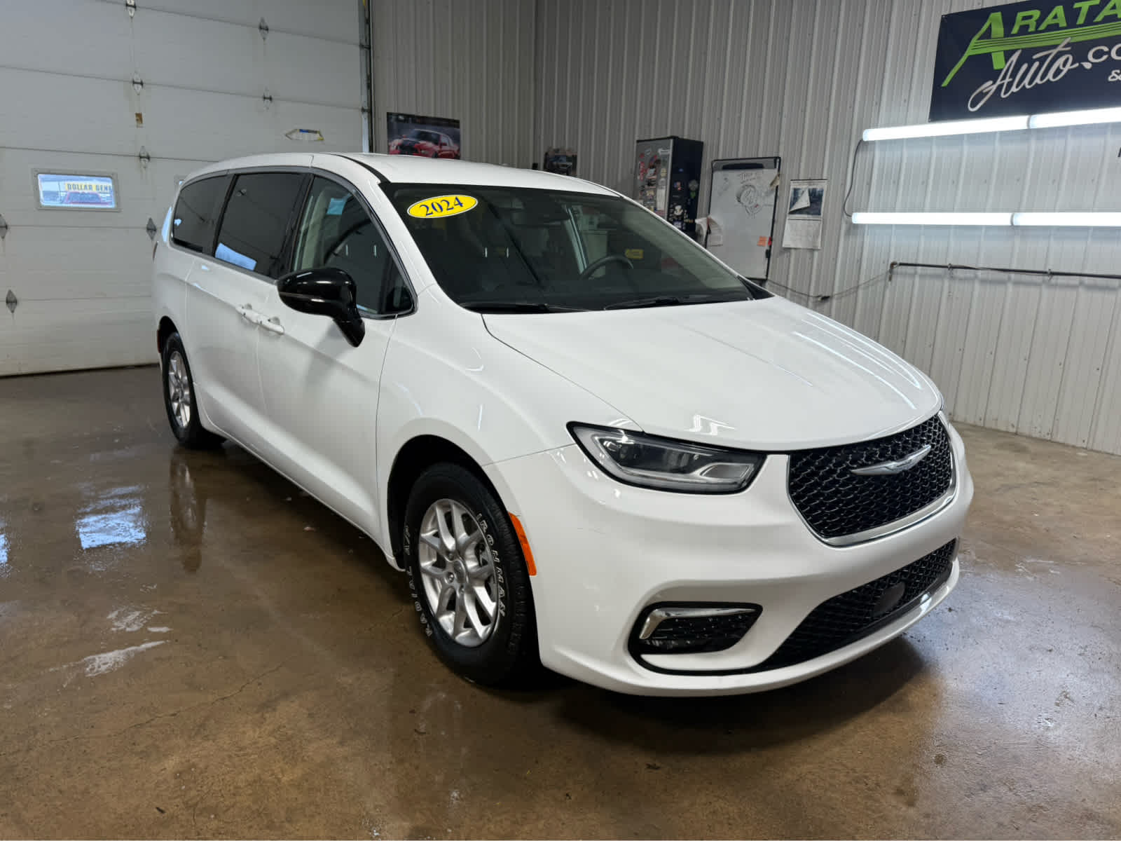 2024 Chrysler Pacifica Touring L - Bright White Clearcoat exterior view 2