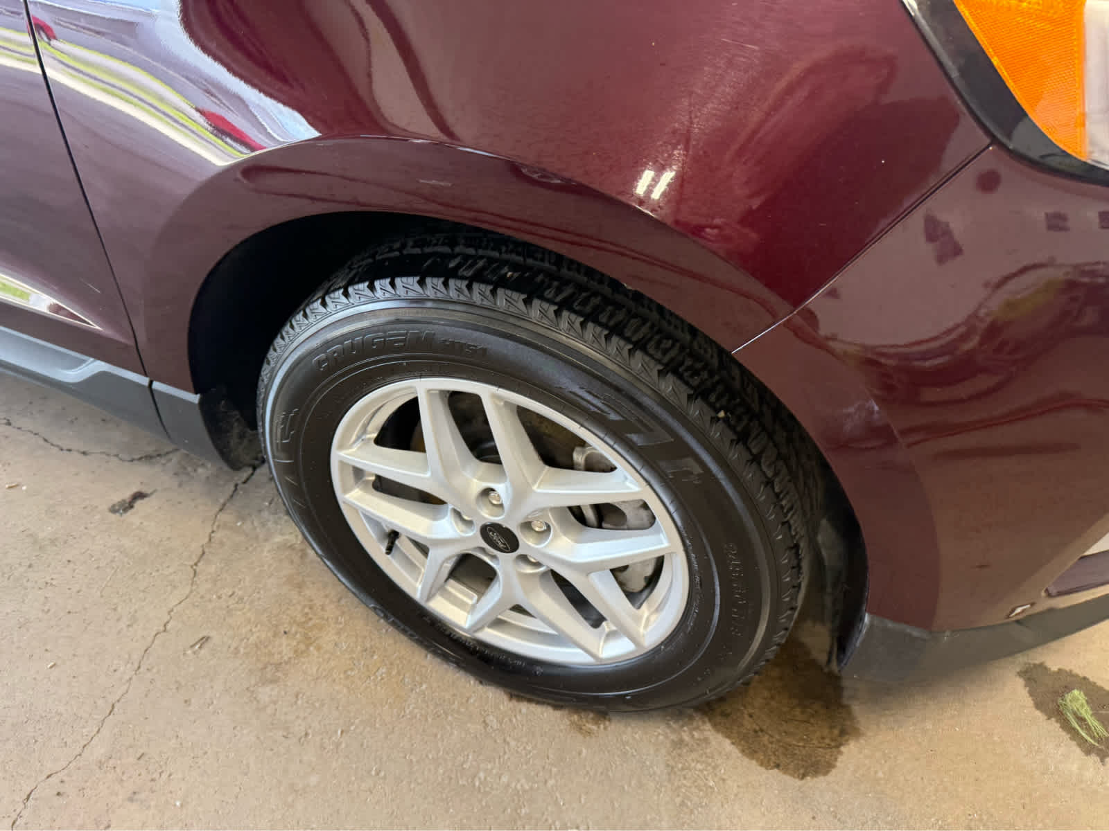 2024 Ford Edge SEL - Burgundy Velvet Metallic Tinted Clearcoat exterior view 4