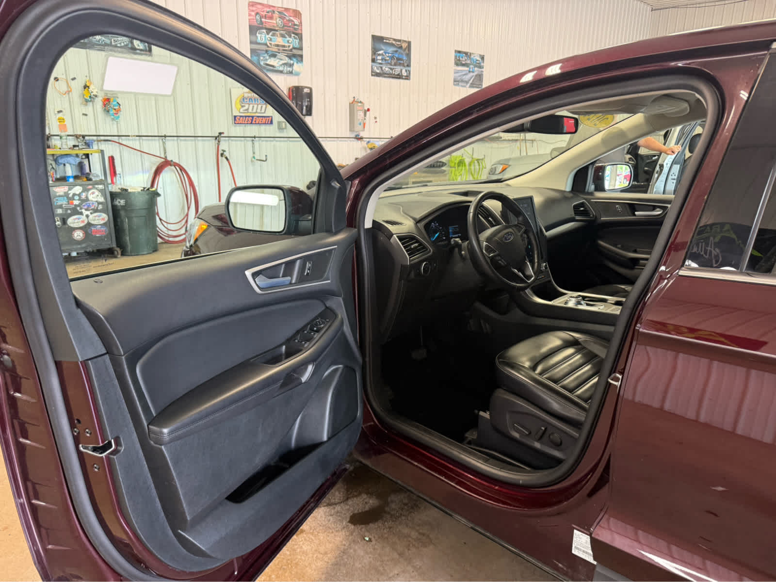 2024 Ford Edge SEL - Burgundy Velvet Metallic Tinted Clearcoat exterior view 6