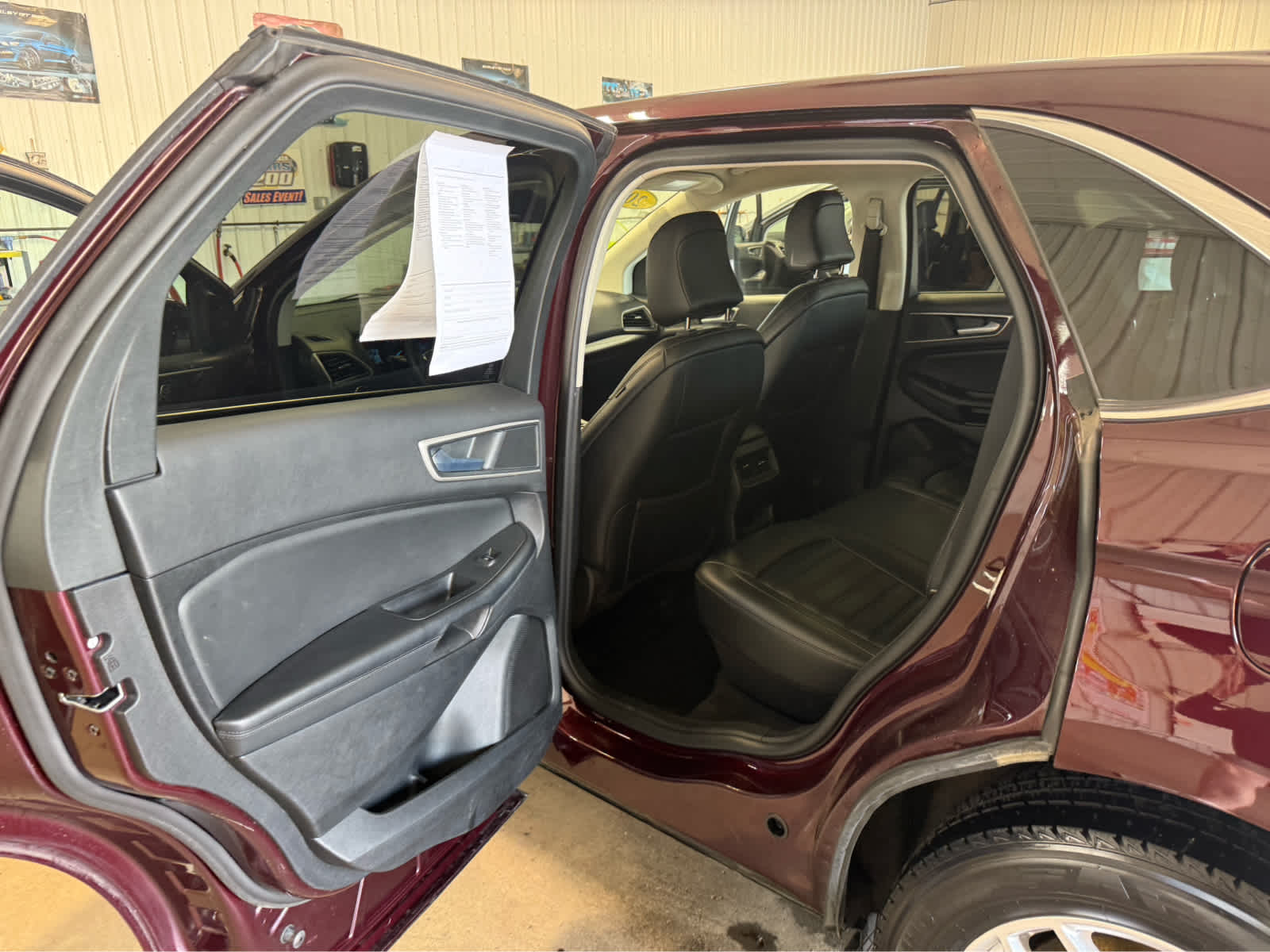 2024 Ford Edge SEL - Burgundy Velvet Metallic Tinted Clearcoat exterior view 16